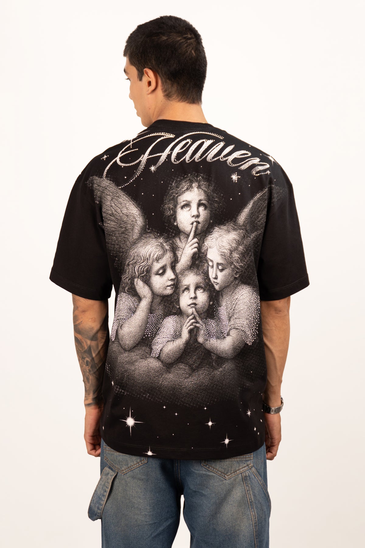 Camiseta over HEAVEN
