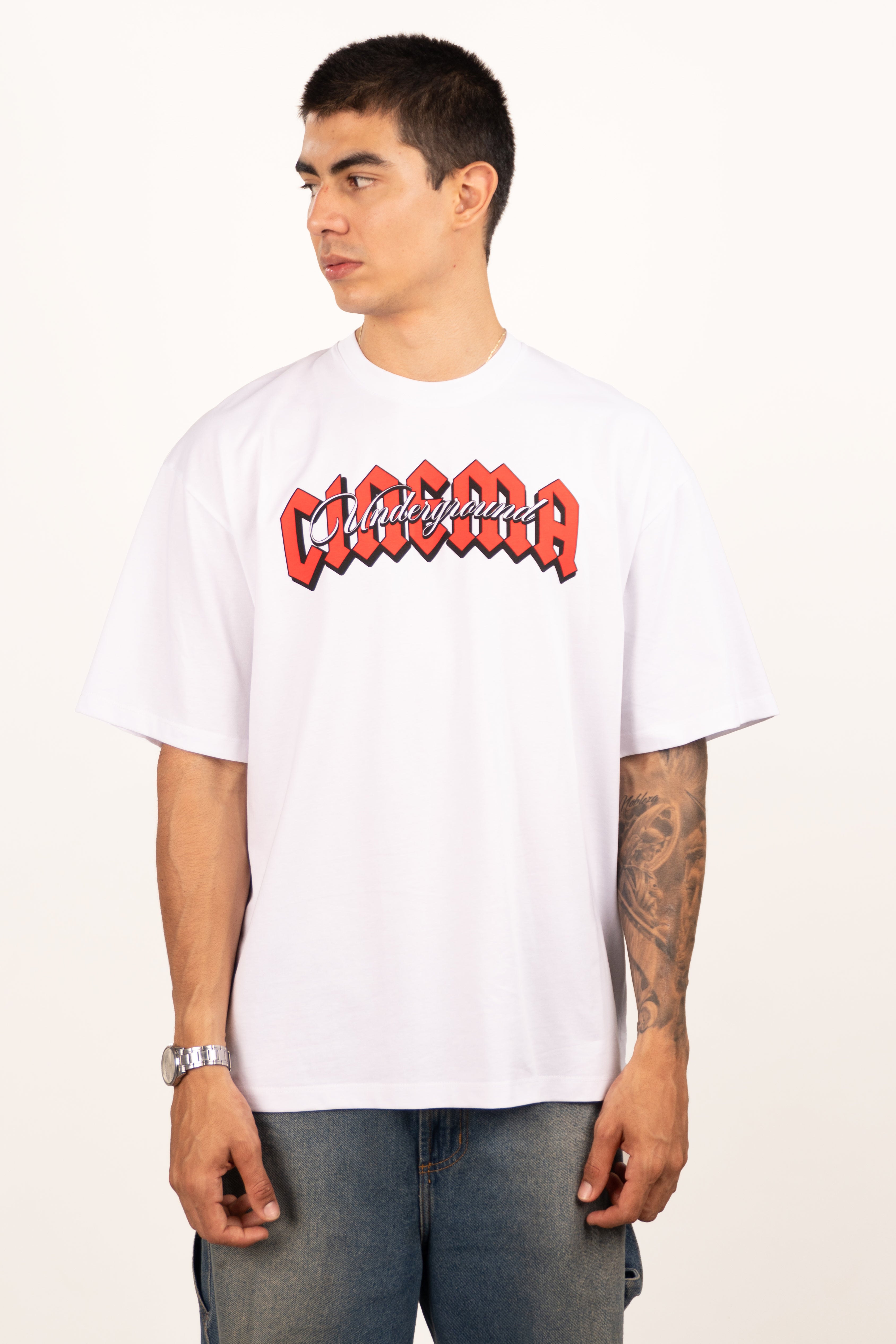 Camiseta over SHINE AND HEAVEN