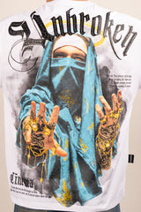 Camiseta over GLORY UNBROKEN