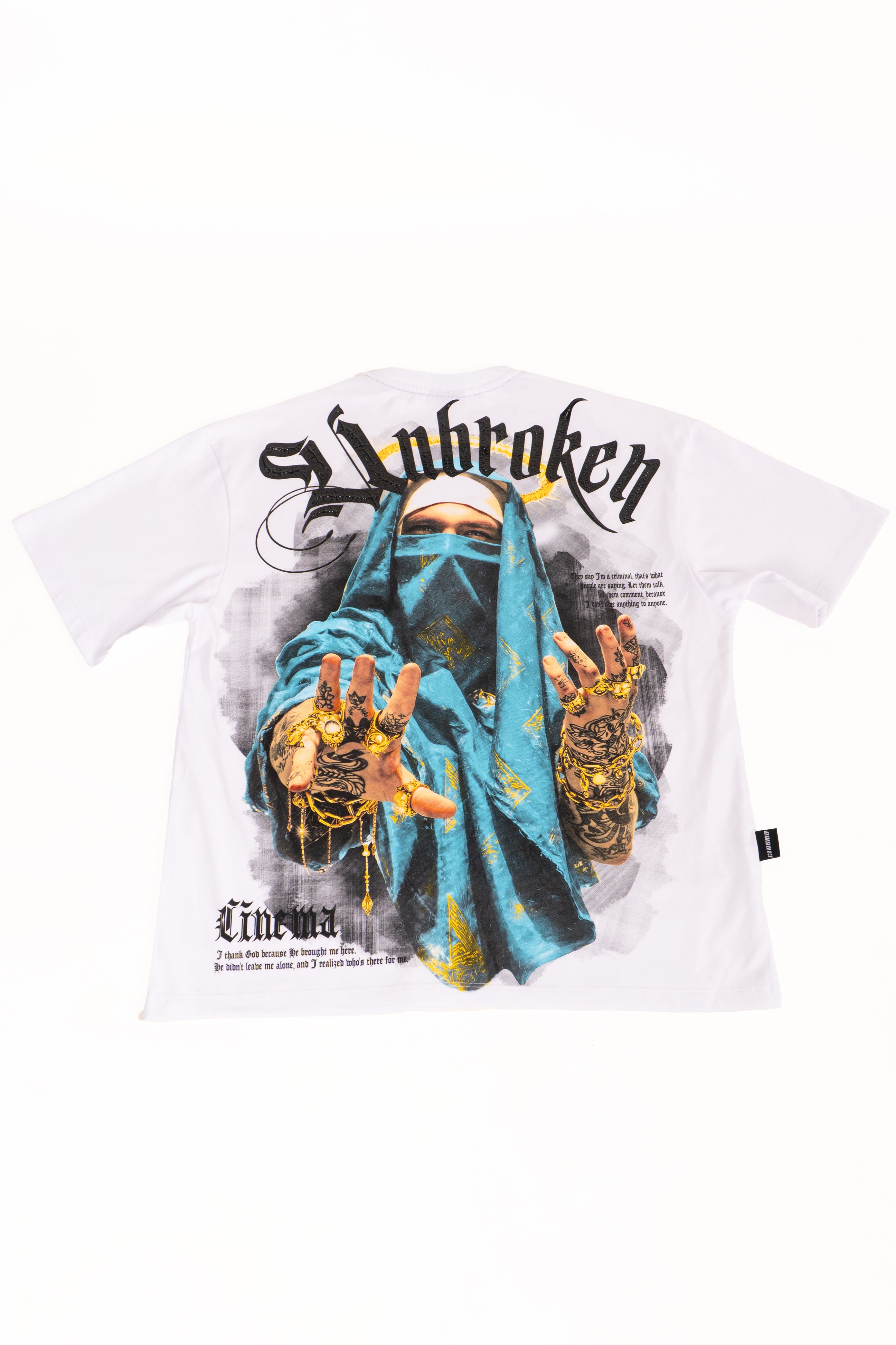 Camiseta over GLORY UNBROKEN