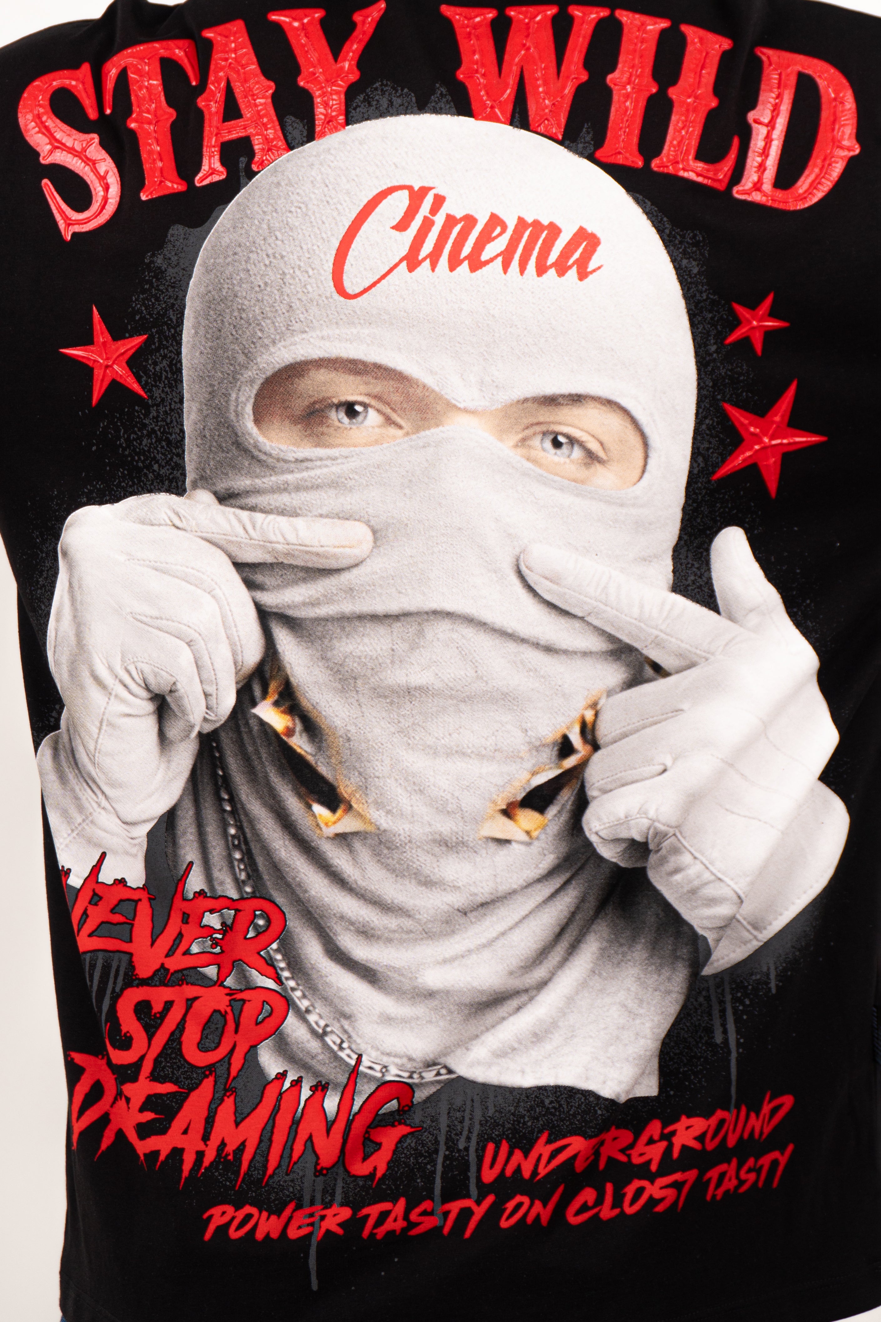 Camiseta over STAY WILD