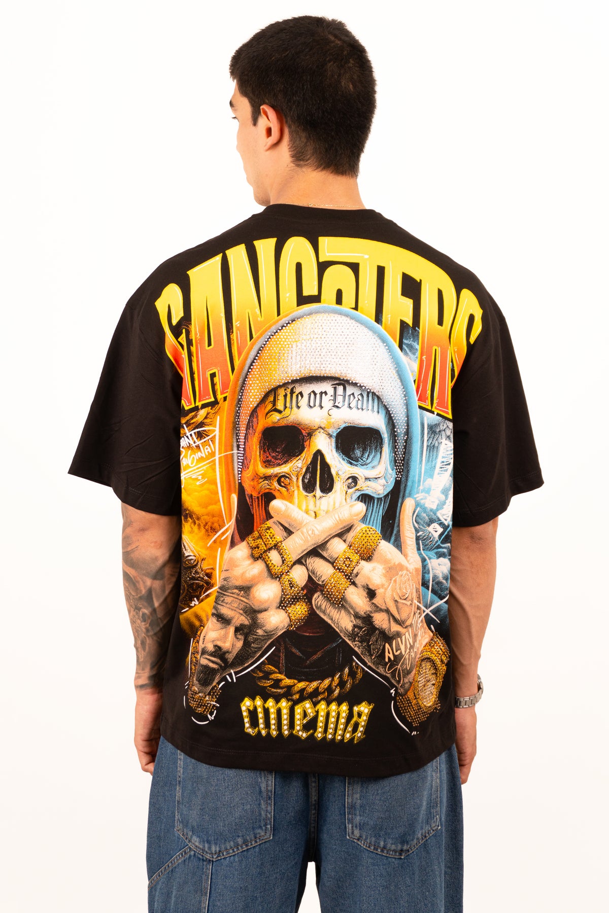 Camiseta over GANSTER CINEMA