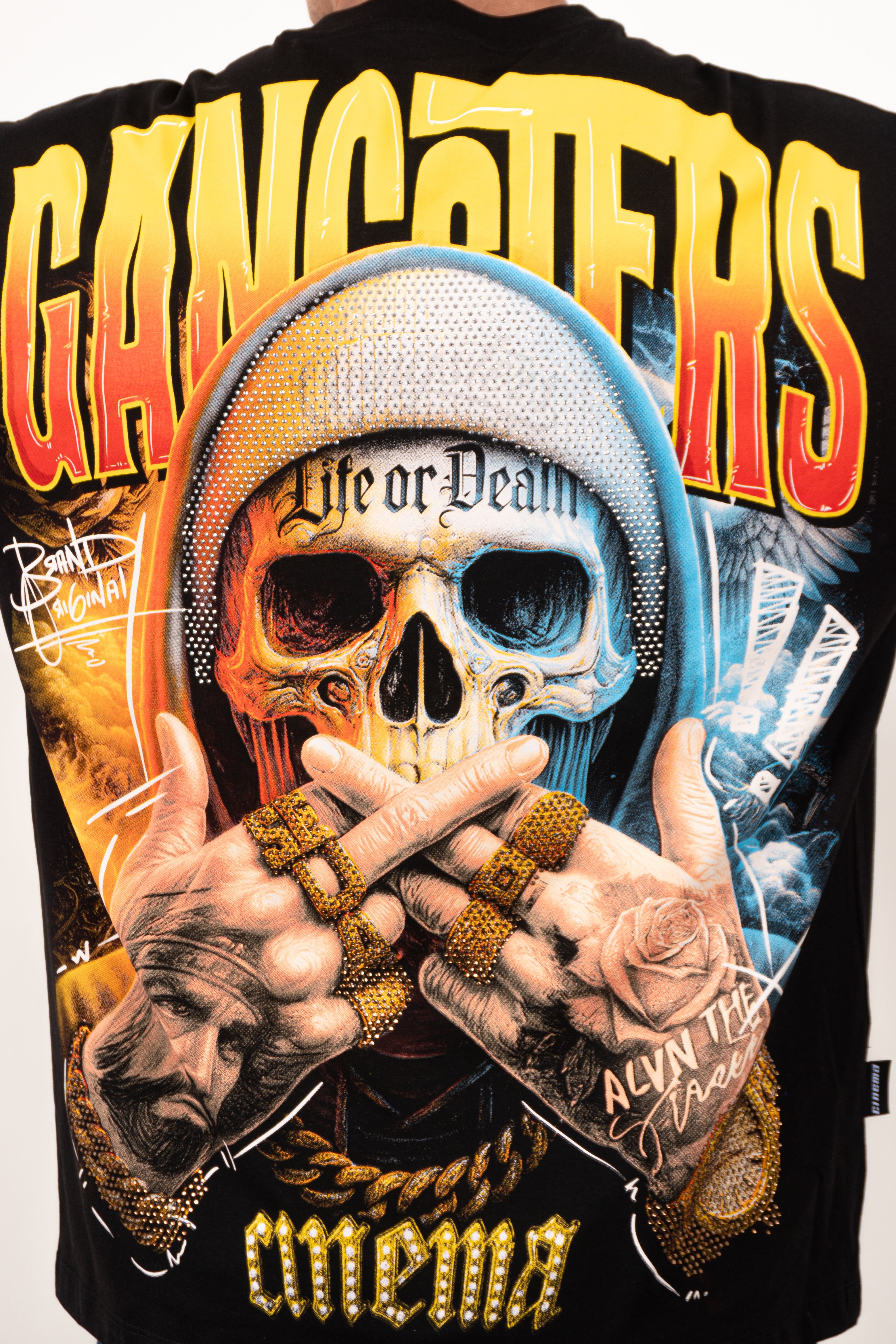 Camiseta over GANSTER CINEMA
