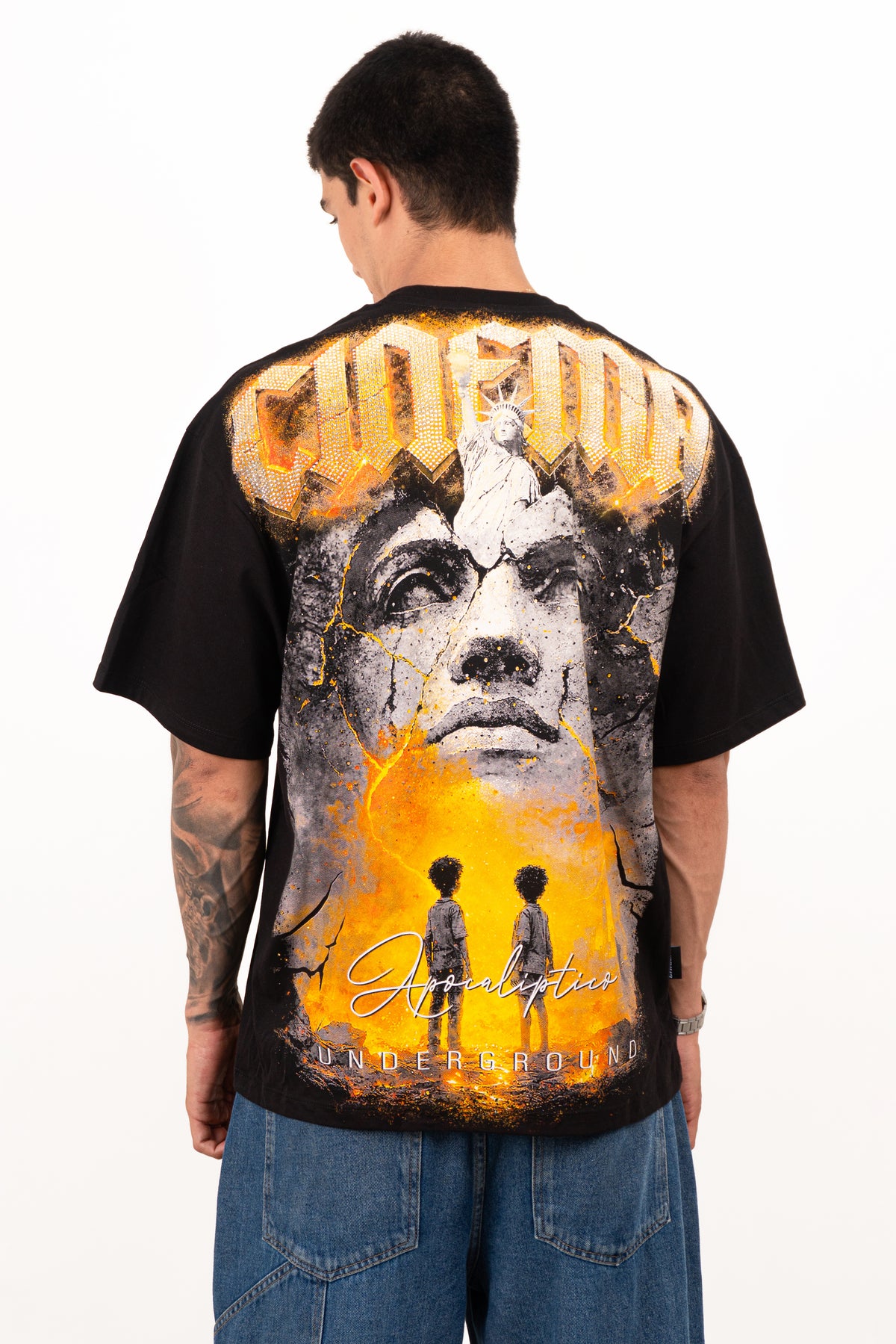 Camiseta over LIBERTY