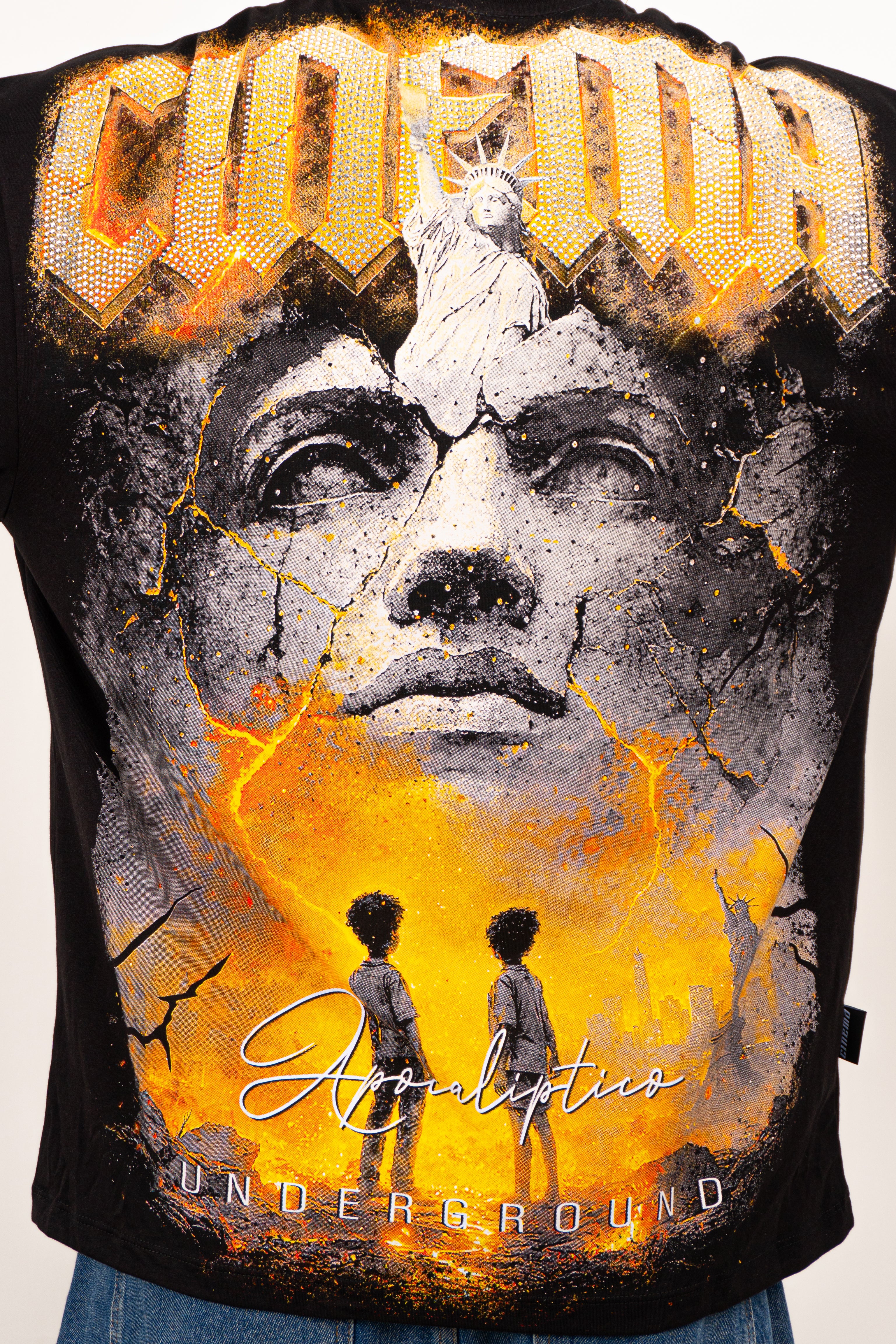 Camiseta over LIBERTY