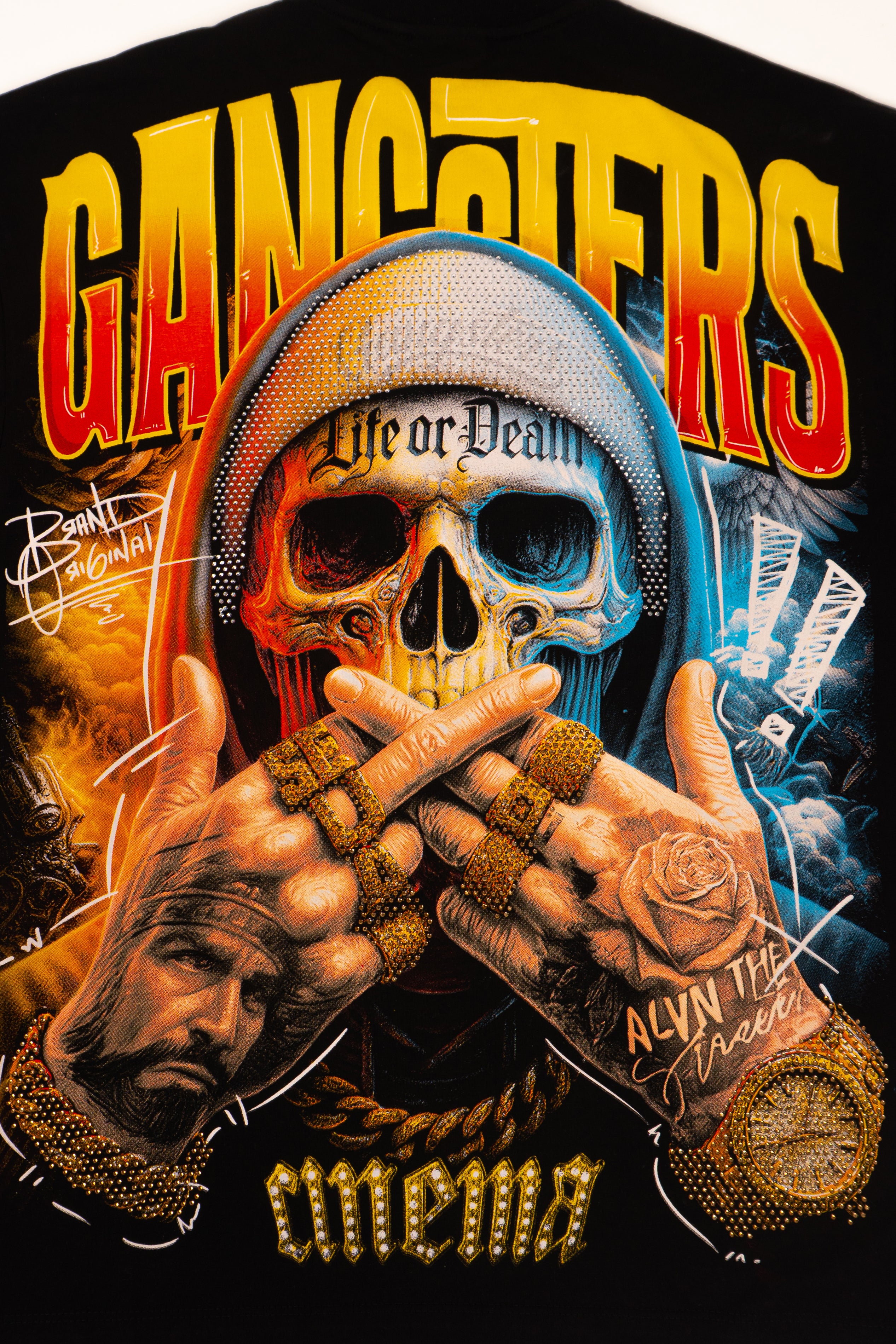 Camiseta over GANSTER CINEMA