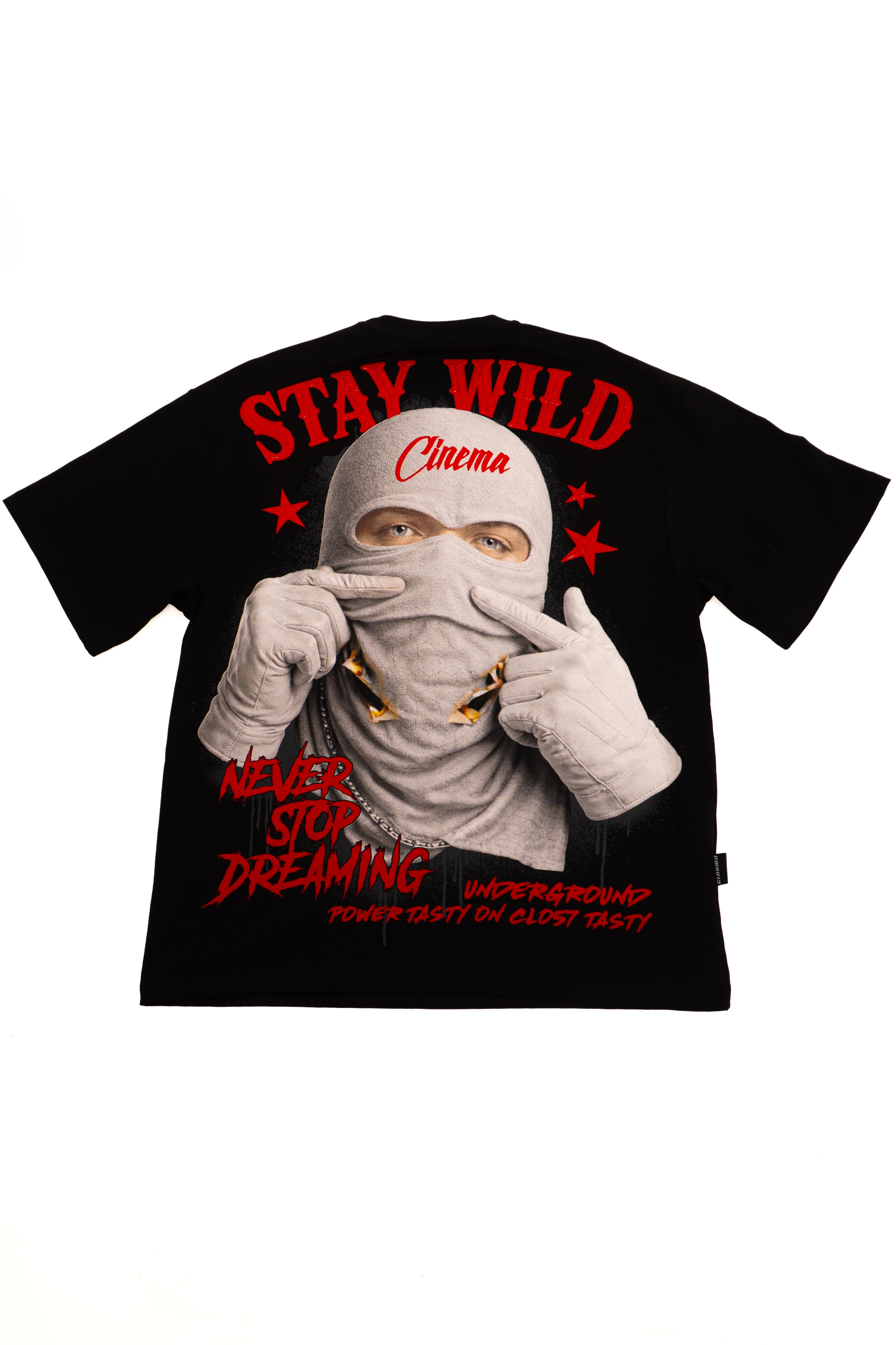 Camiseta over STAY WILD