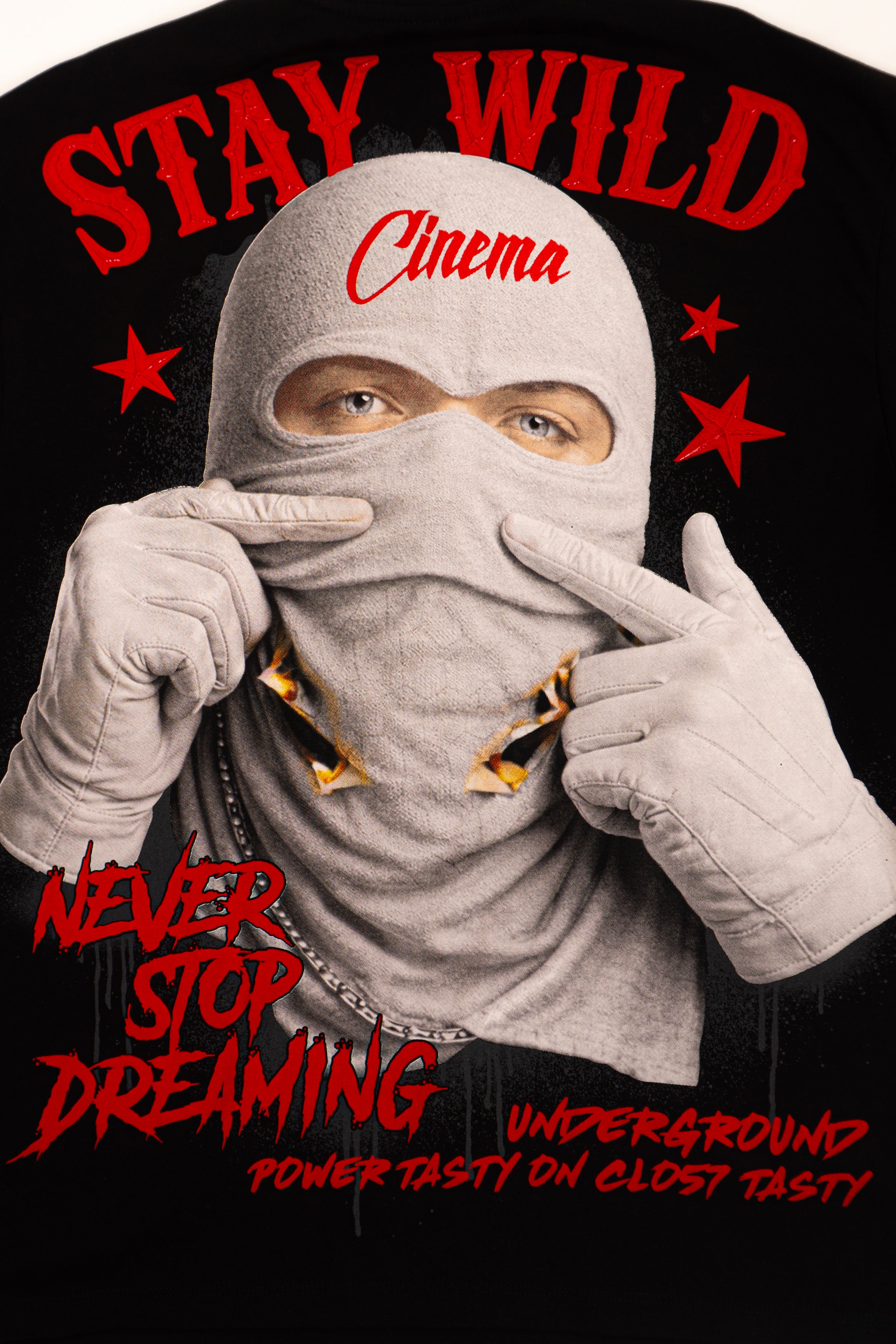 Camiseta over STAY WILD