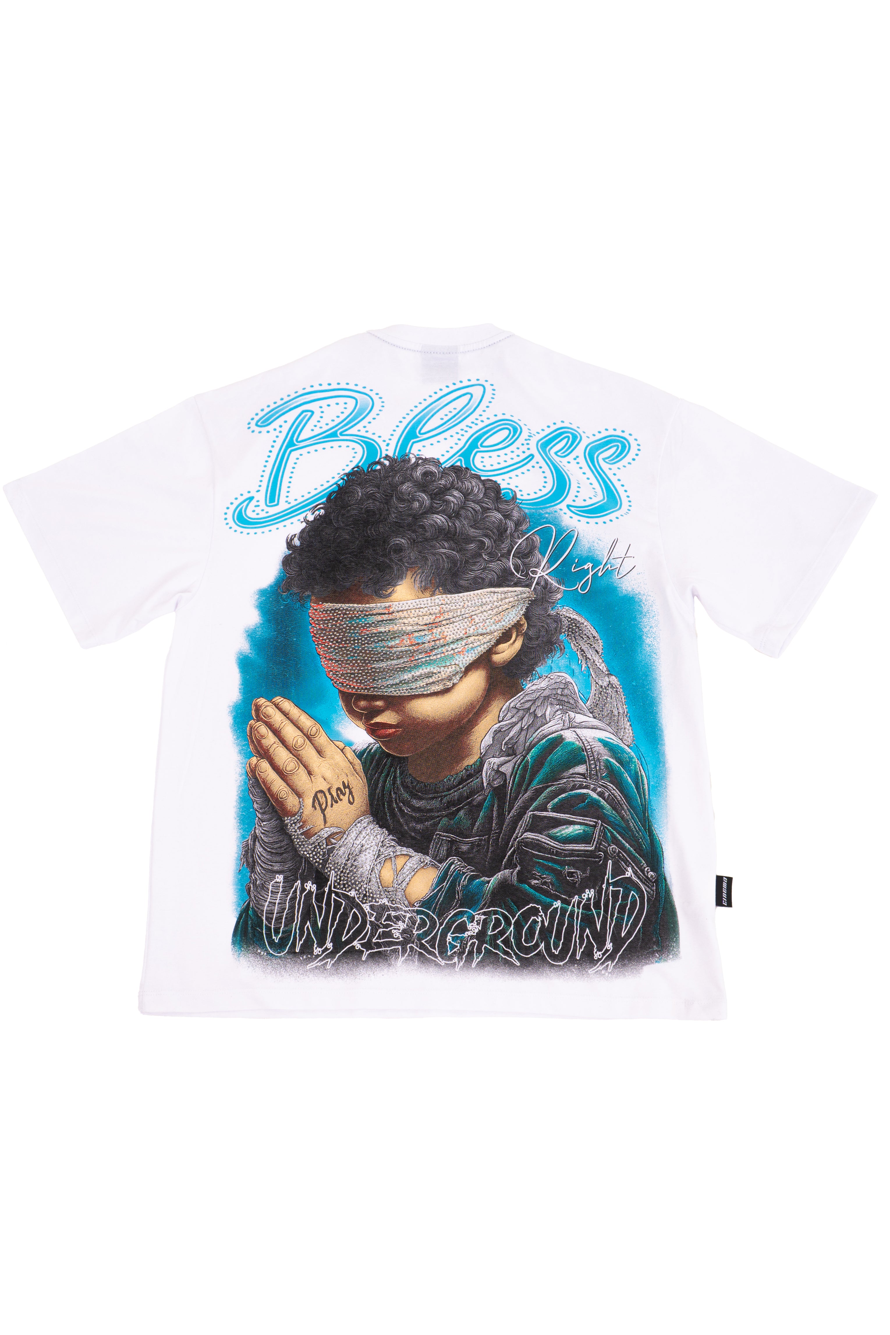 Camiseta over BLESS