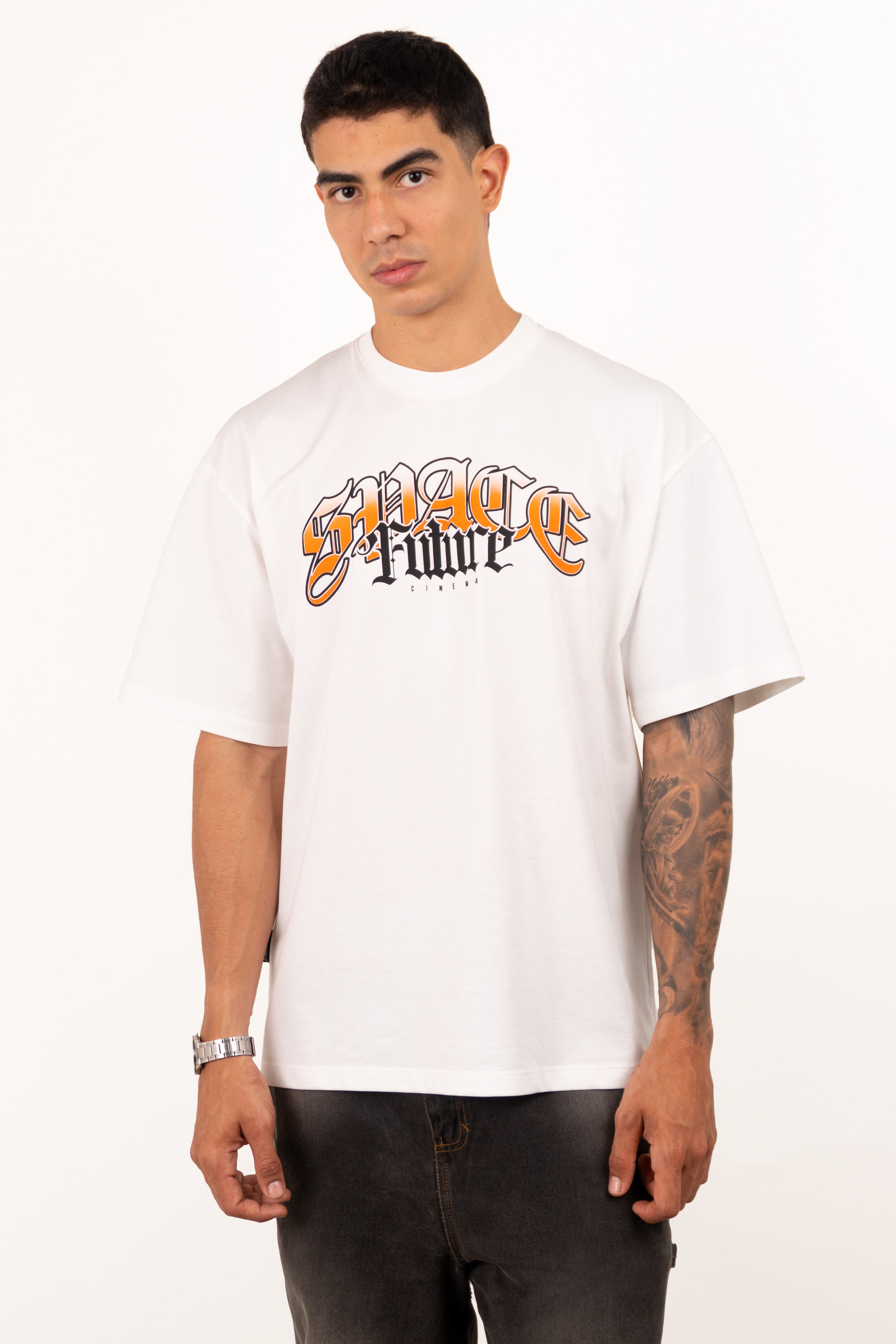 Camiseta over SPACE FUTURE