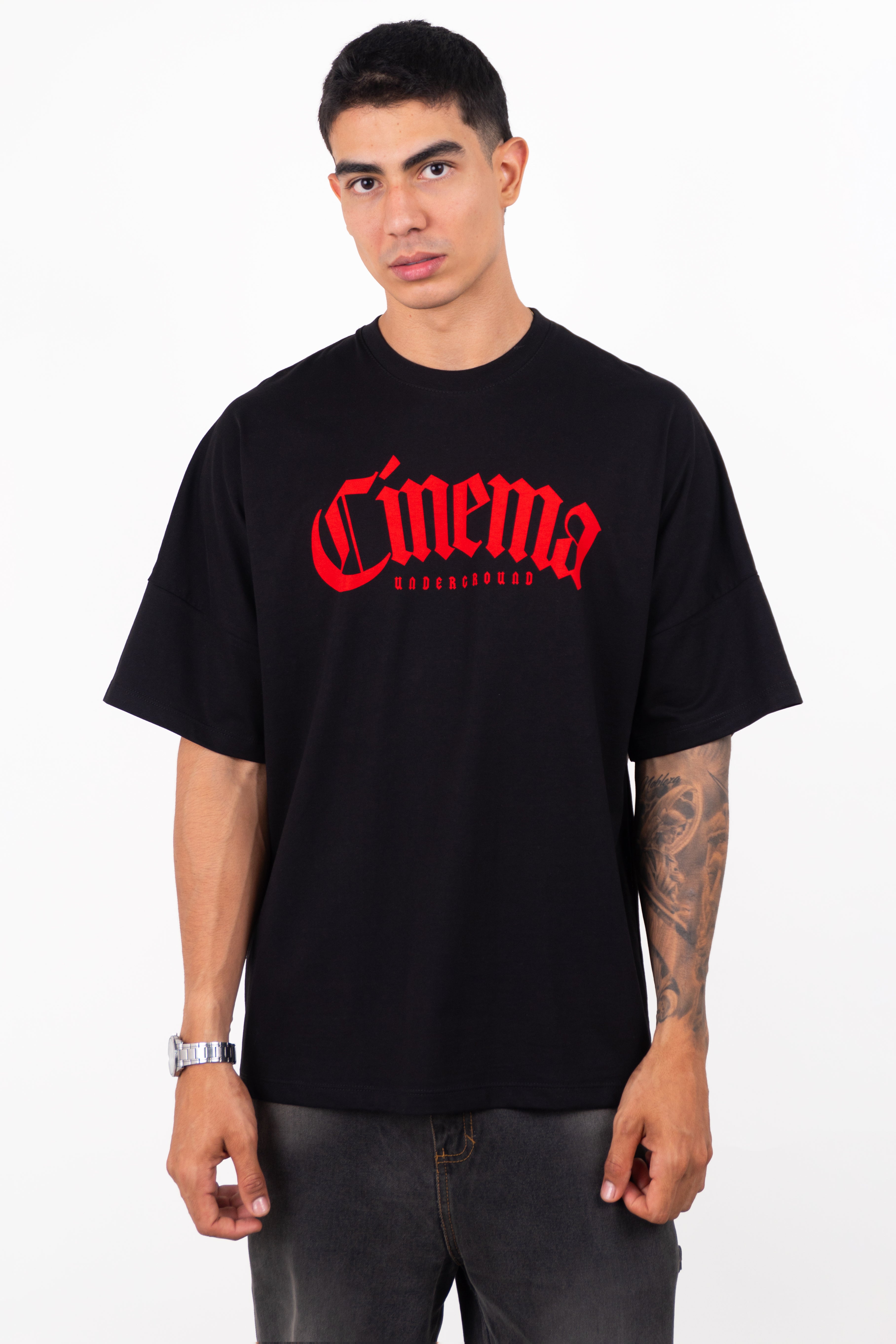 Camiseta over WORK HARD