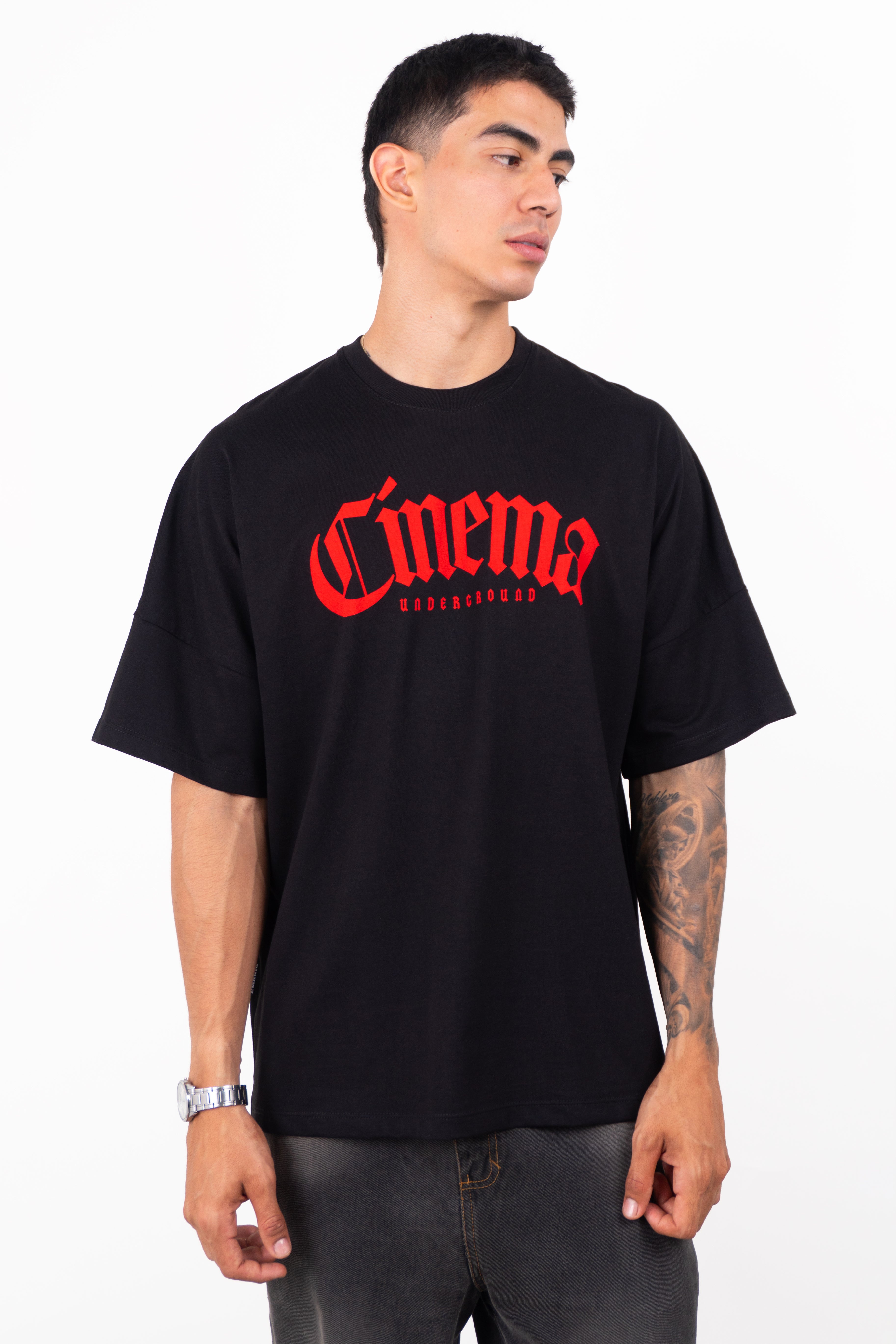 Camiseta over WORK HARD