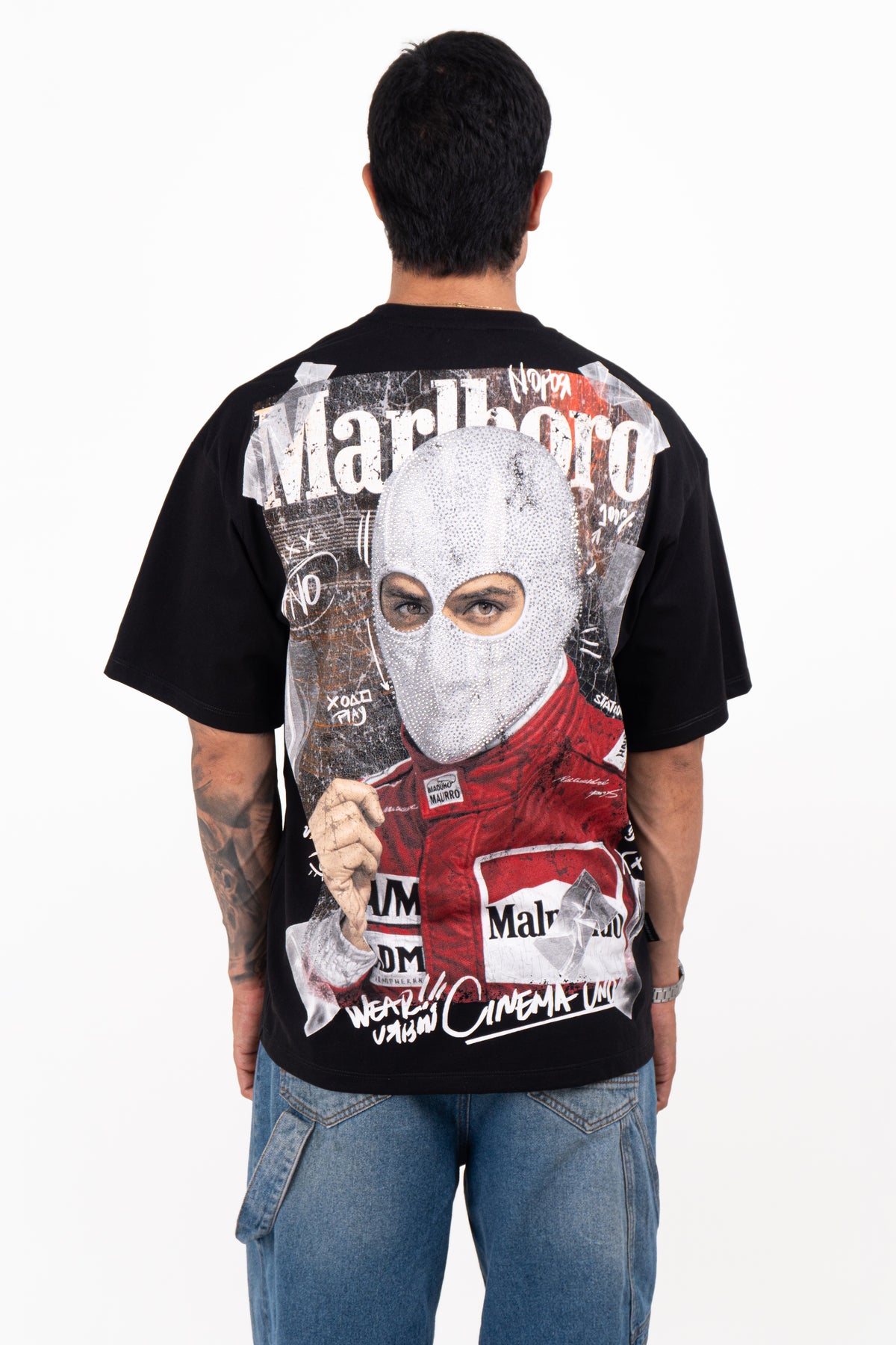 Camiseta over MARLBORO