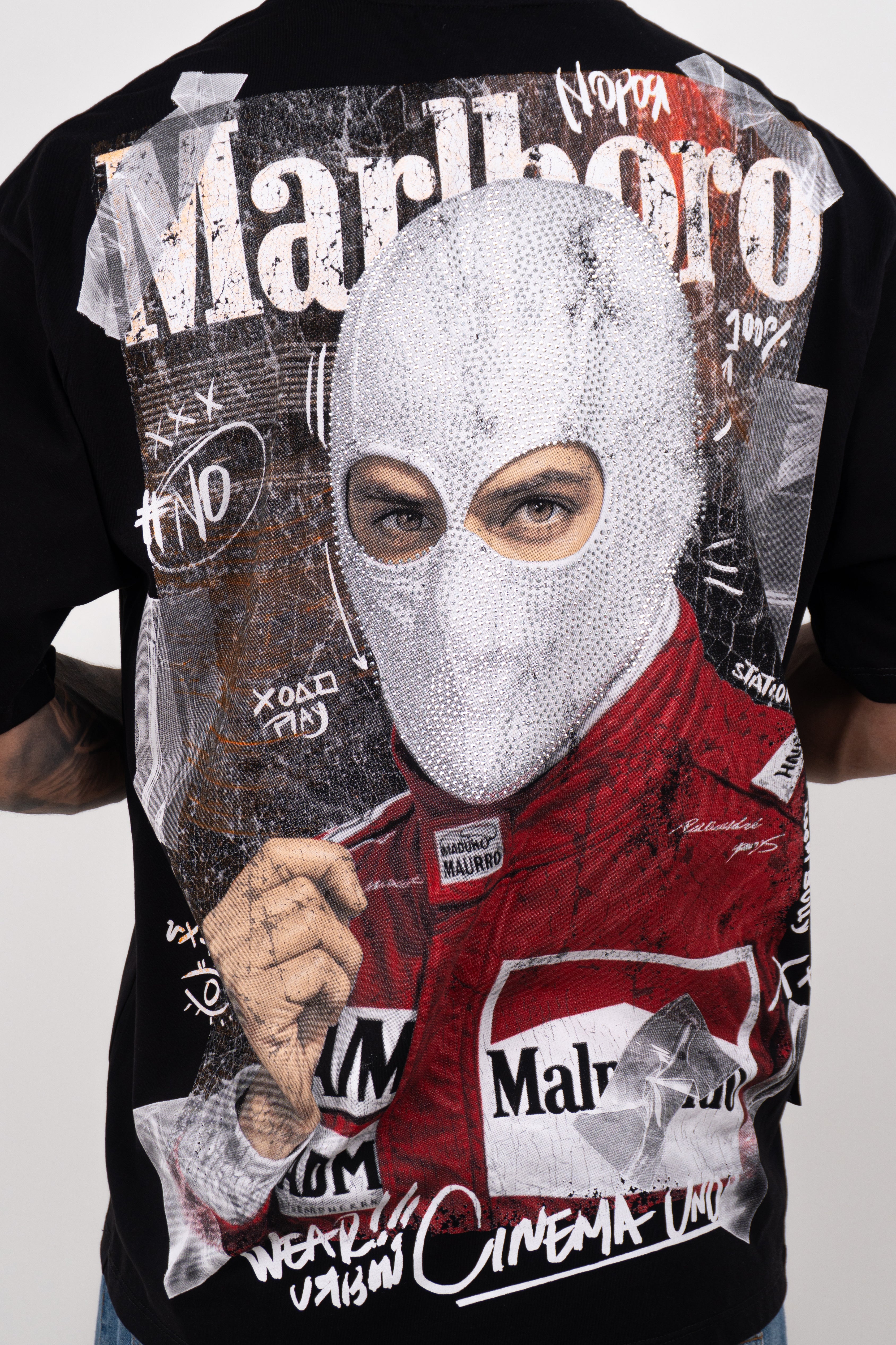 Camiseta over MARLBORO