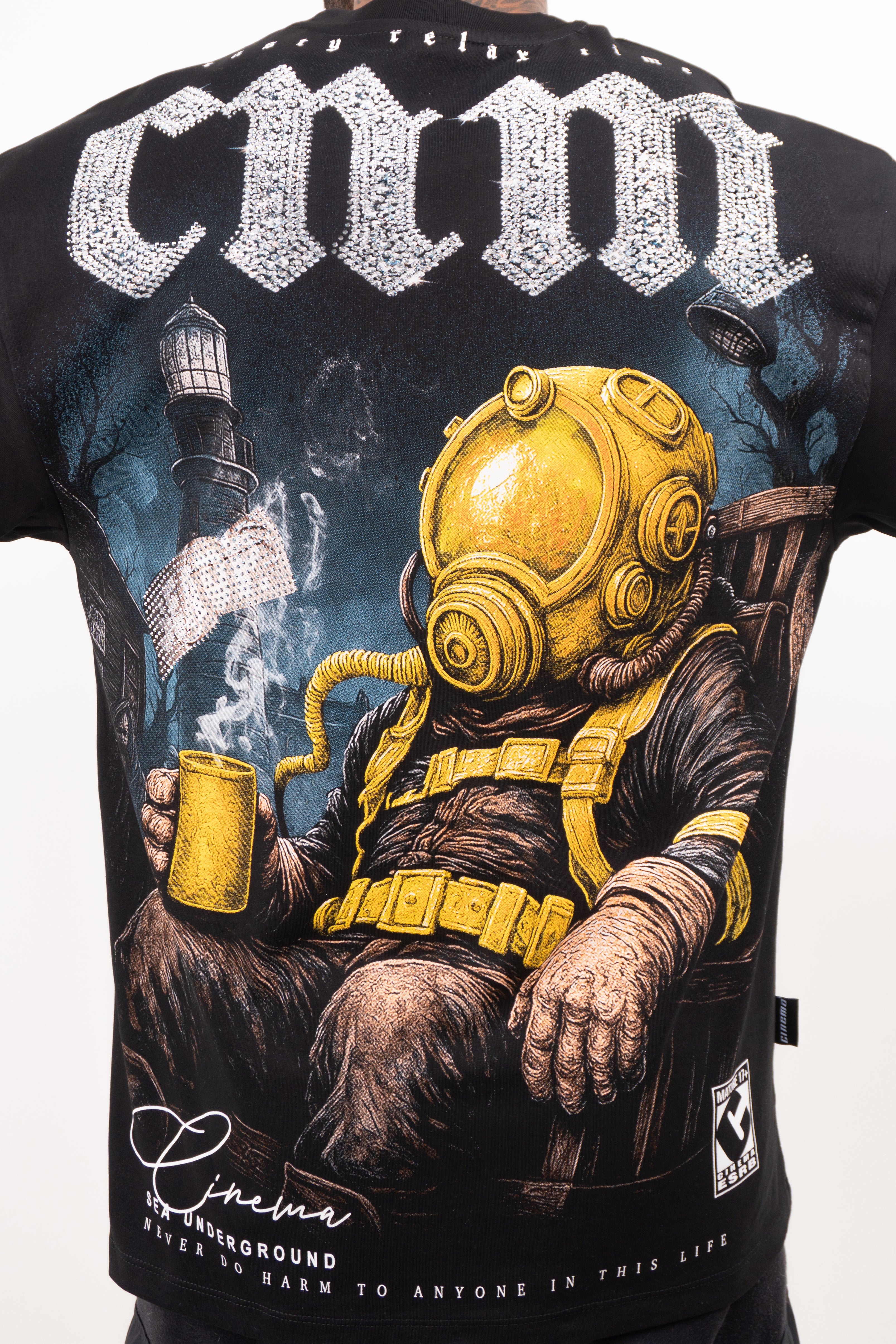 Camiseta over RELAX TIME