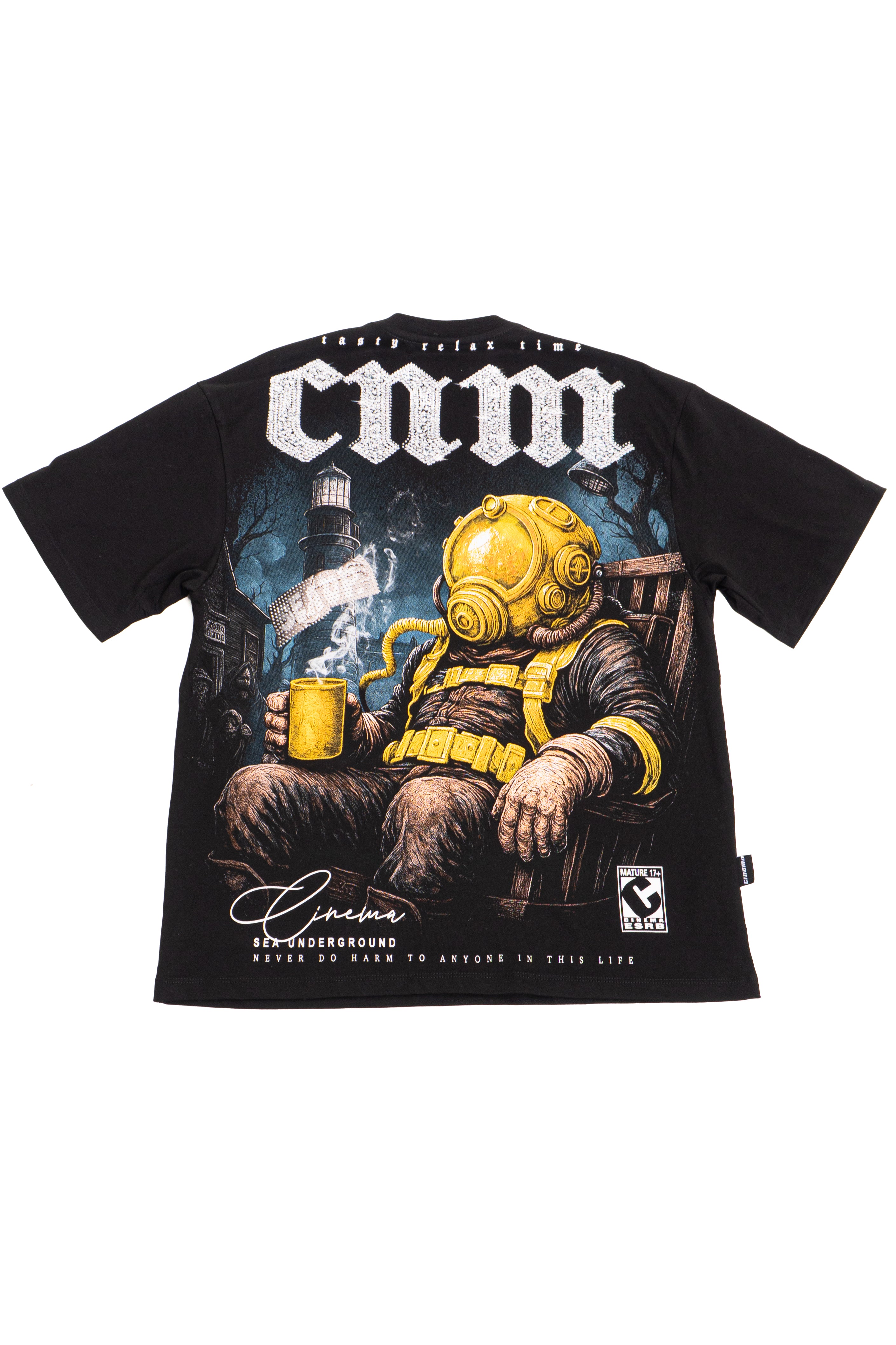 Camiseta over RELAX TIME