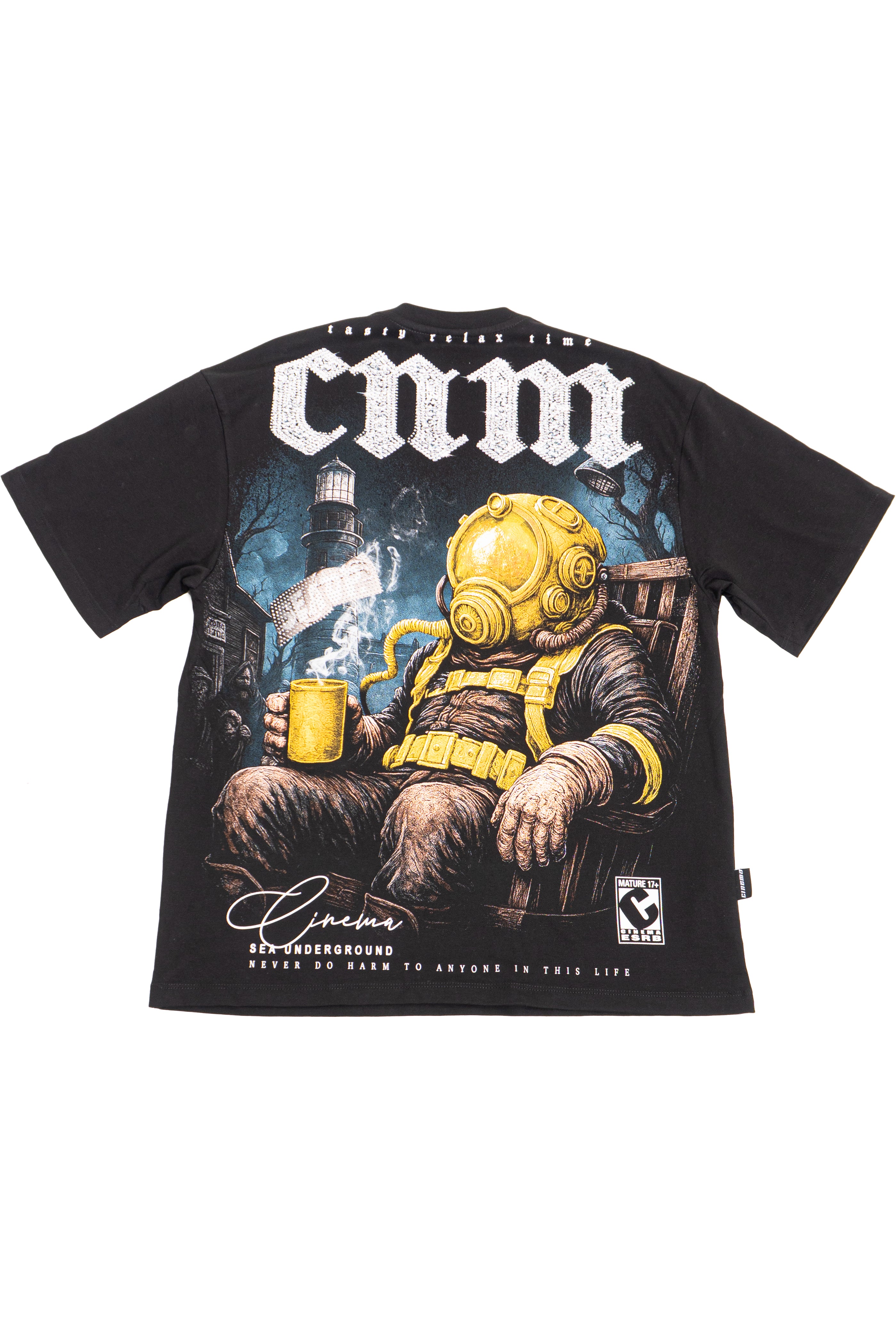Camiseta over RELAX TIME