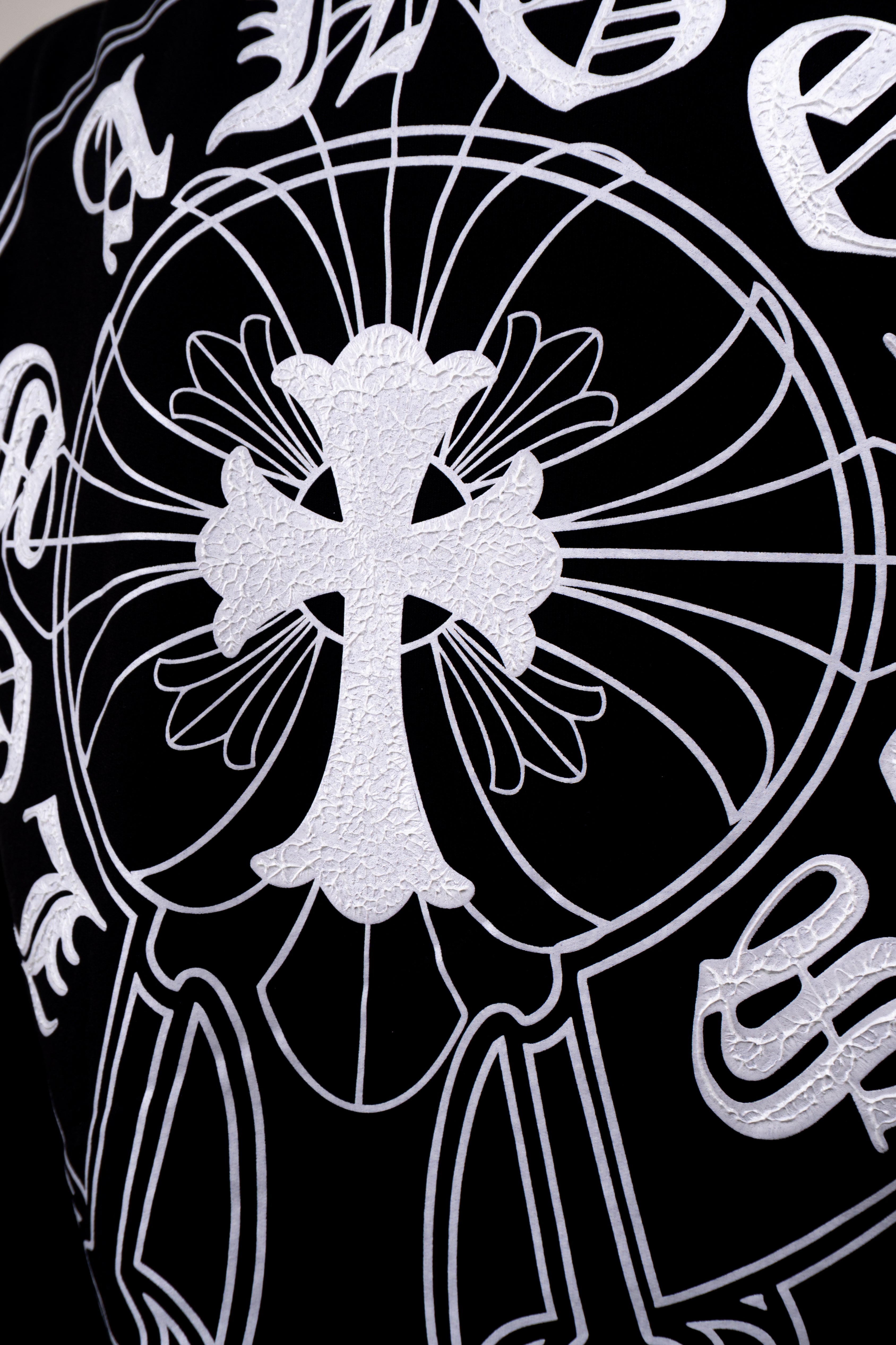 Buzo Oversize negro LOS ANGELES