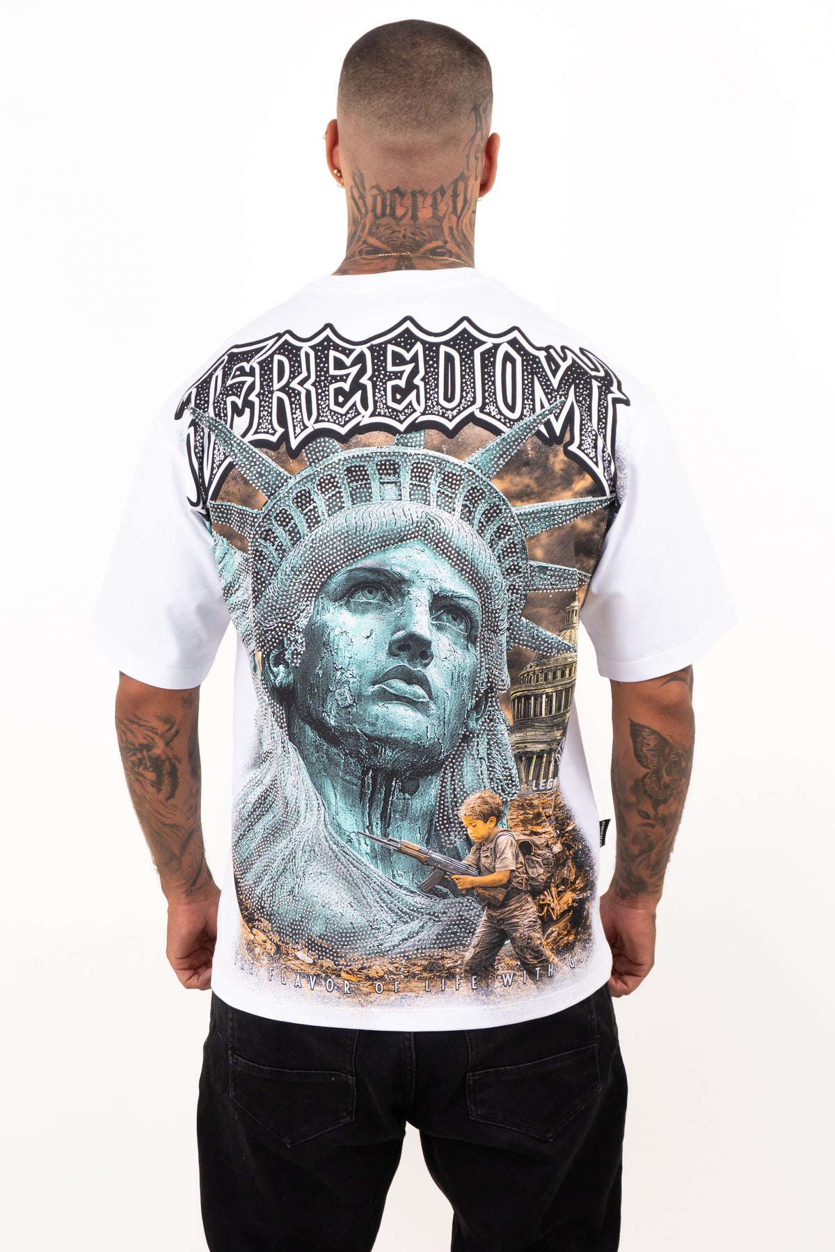 Camiseta over FREEDOM