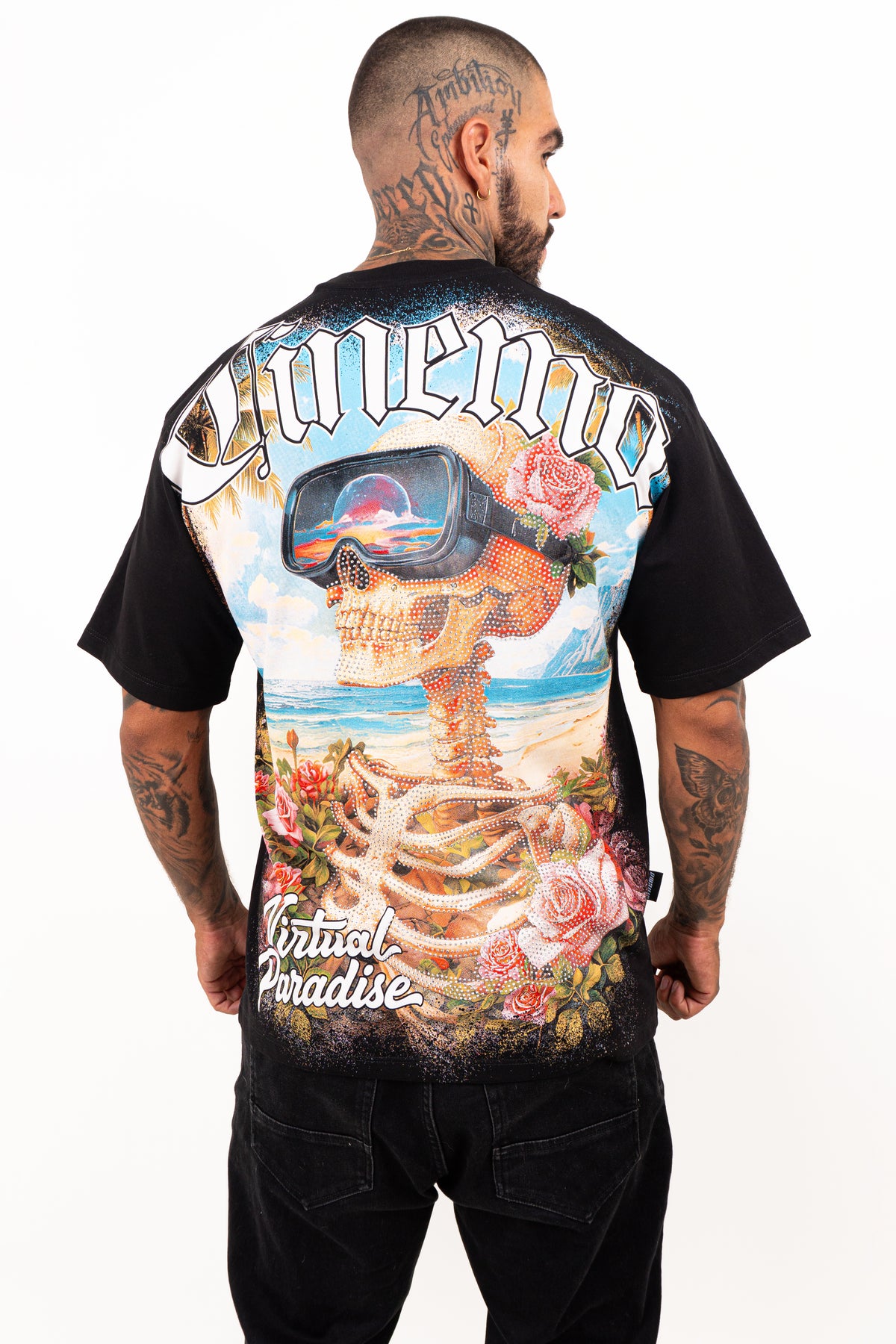 Camiseta over CALM DOWN