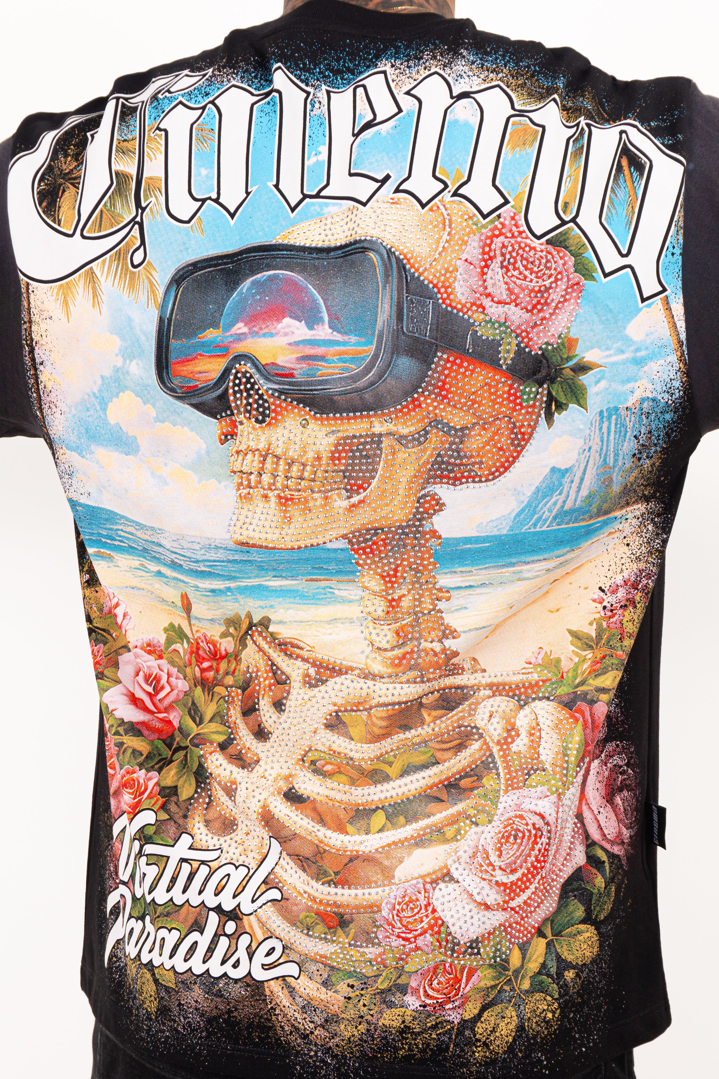 Camiseta over CALM DOWN