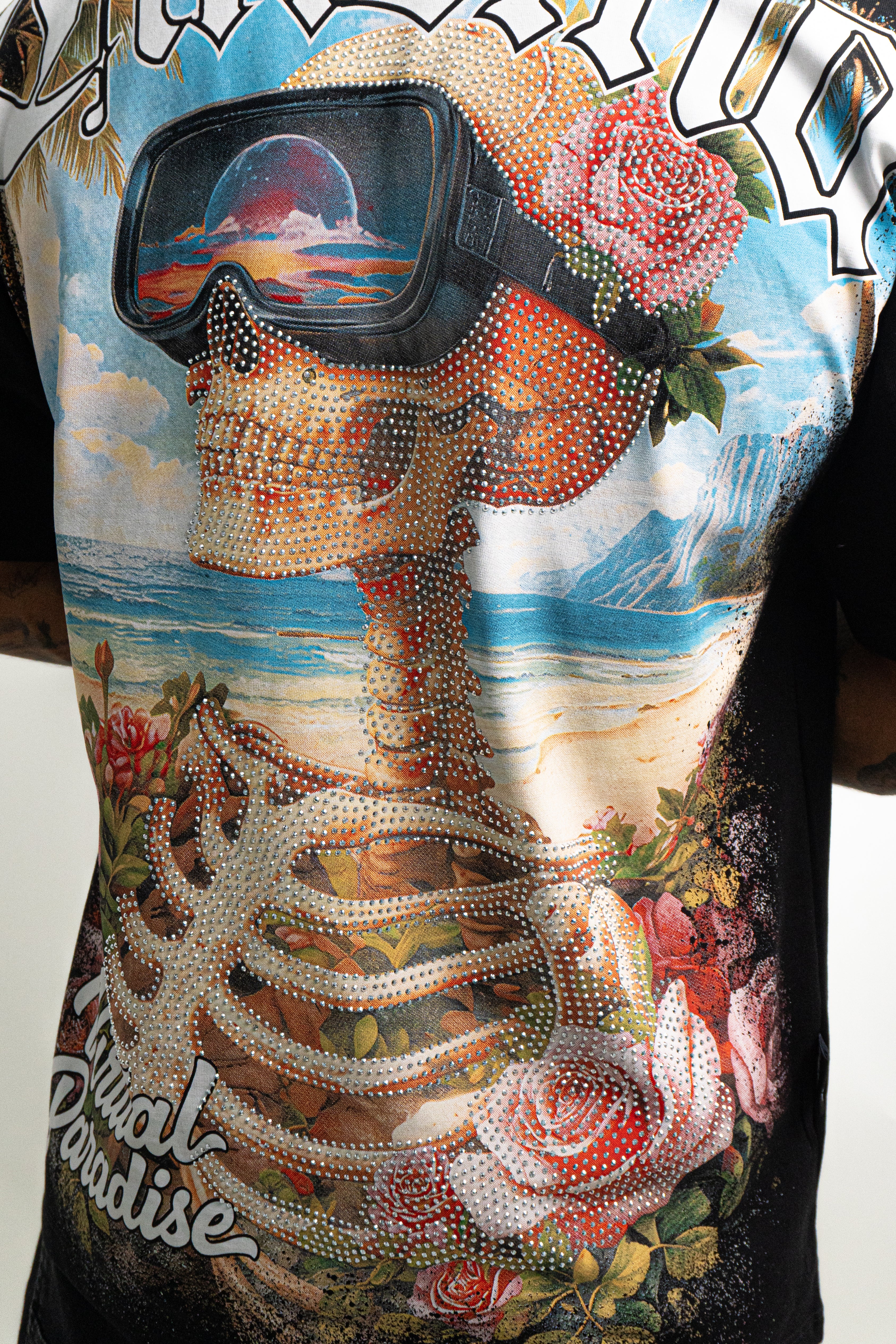 Camiseta over CALM DOWN