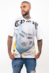 Camiseta over CREW