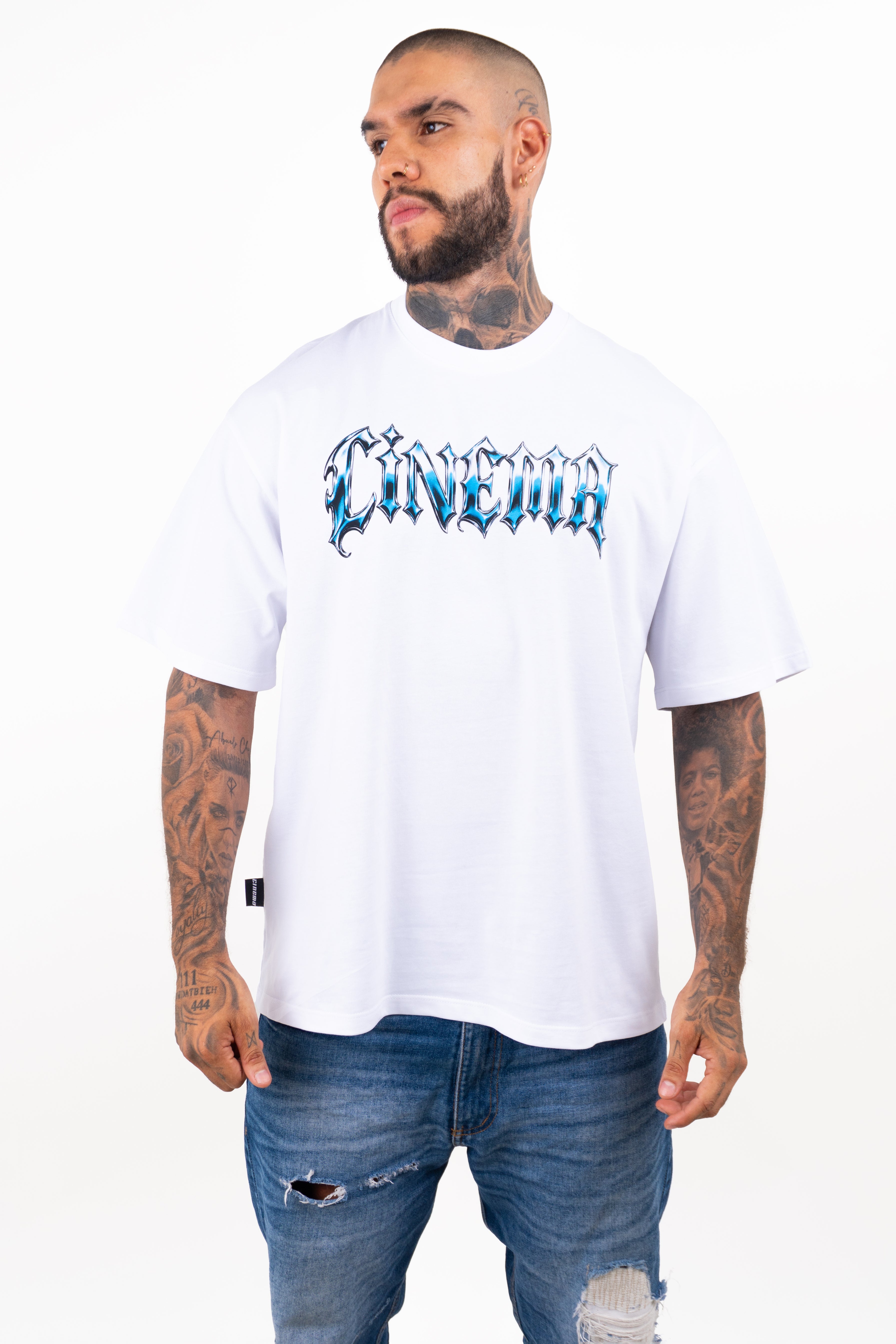 Camiseta over LIVE FAST