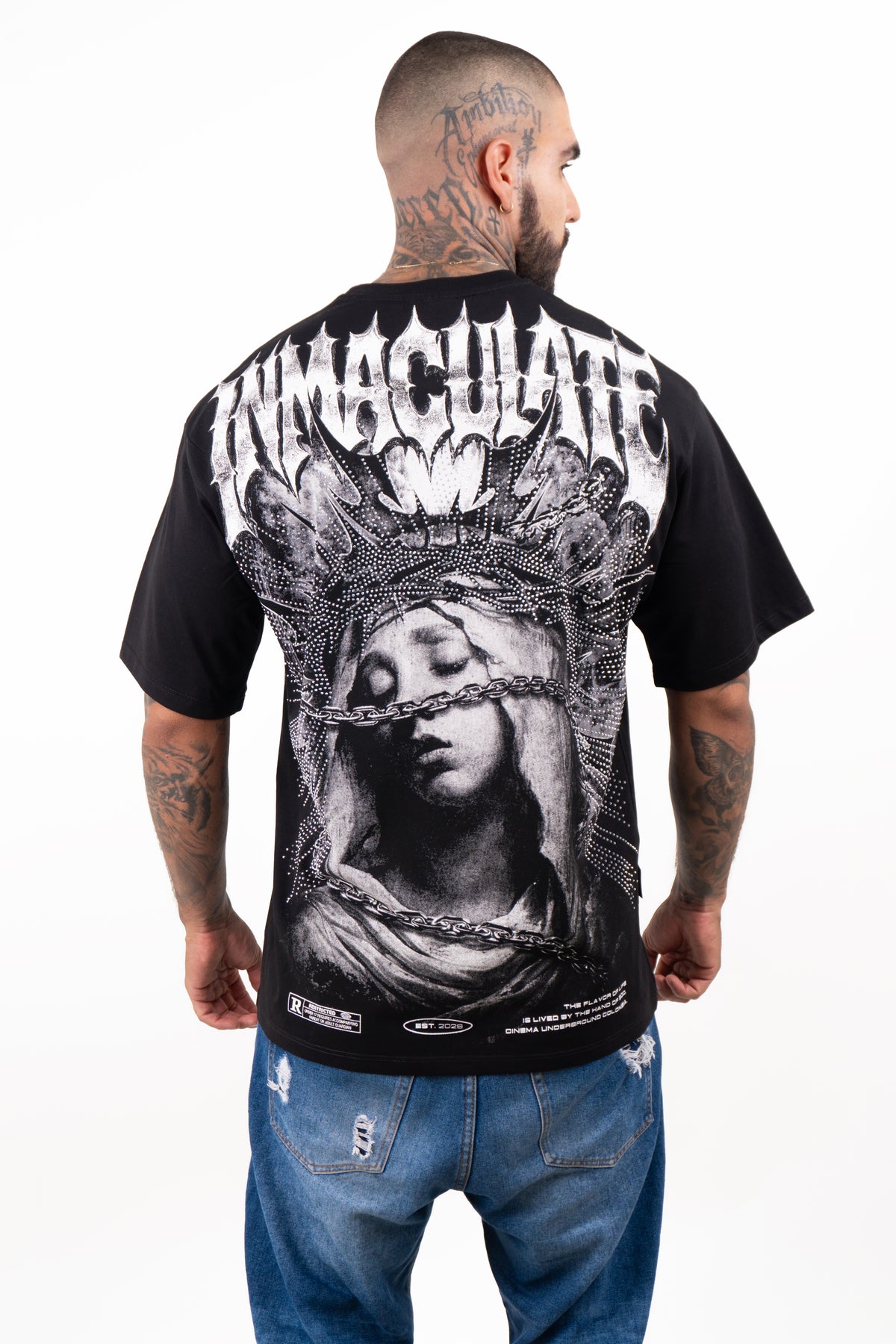 Camiseta over INMACULATE