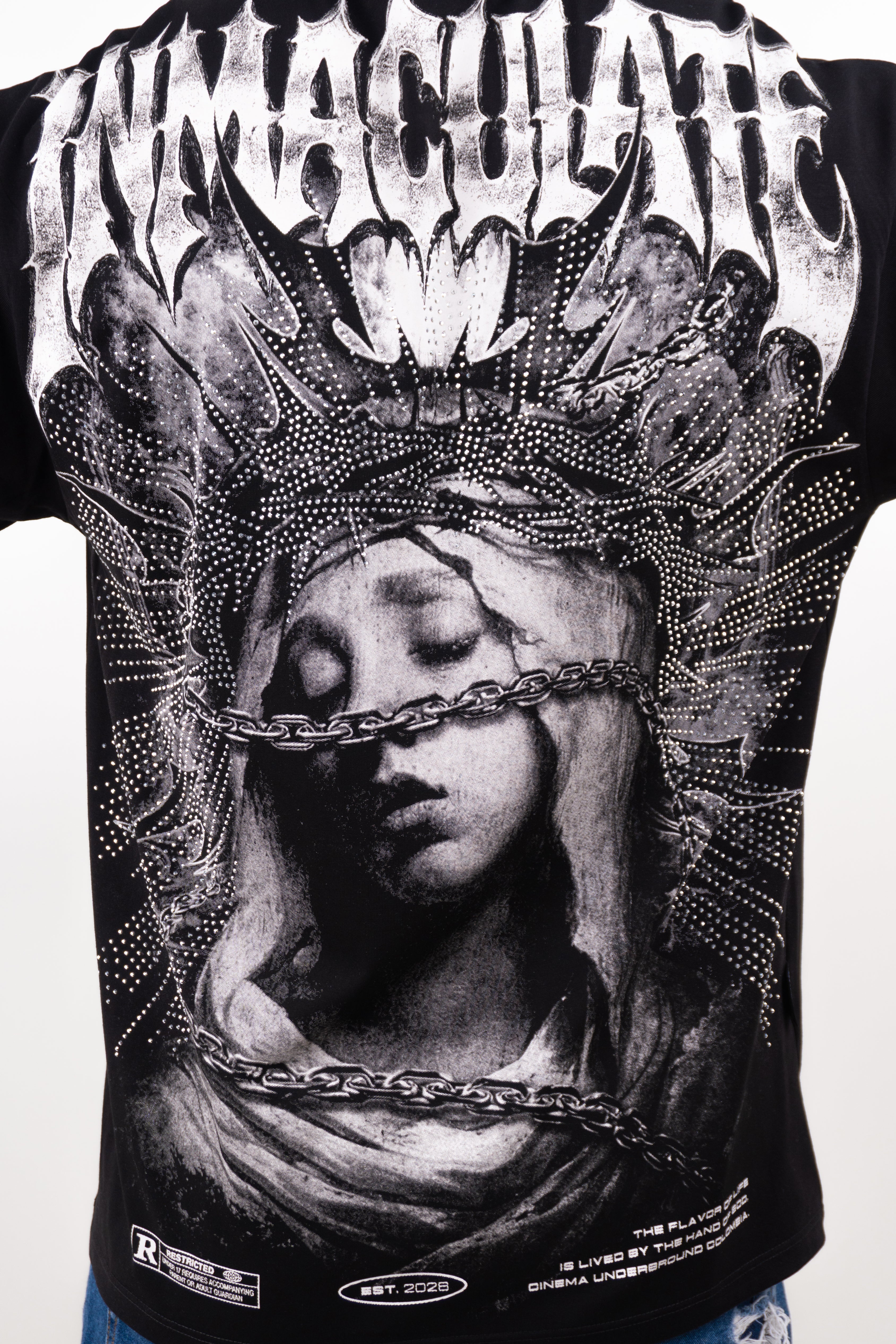 Camiseta over INMACULATE