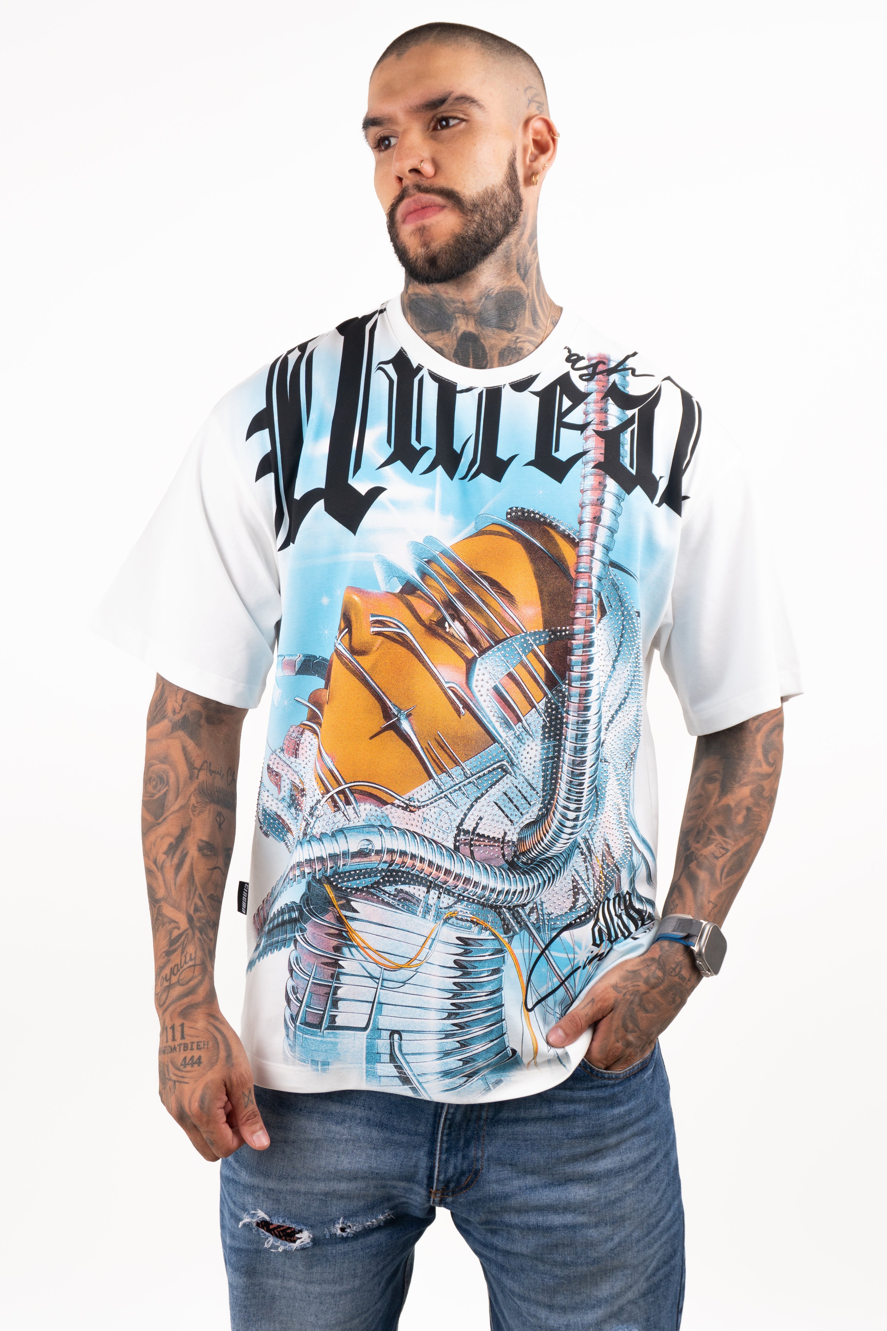 Camiseta over UNREAL