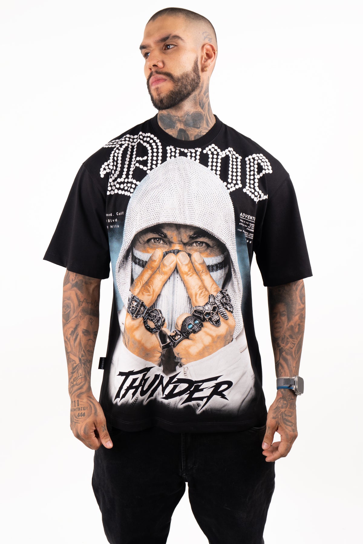 Camiseta over THUNDER