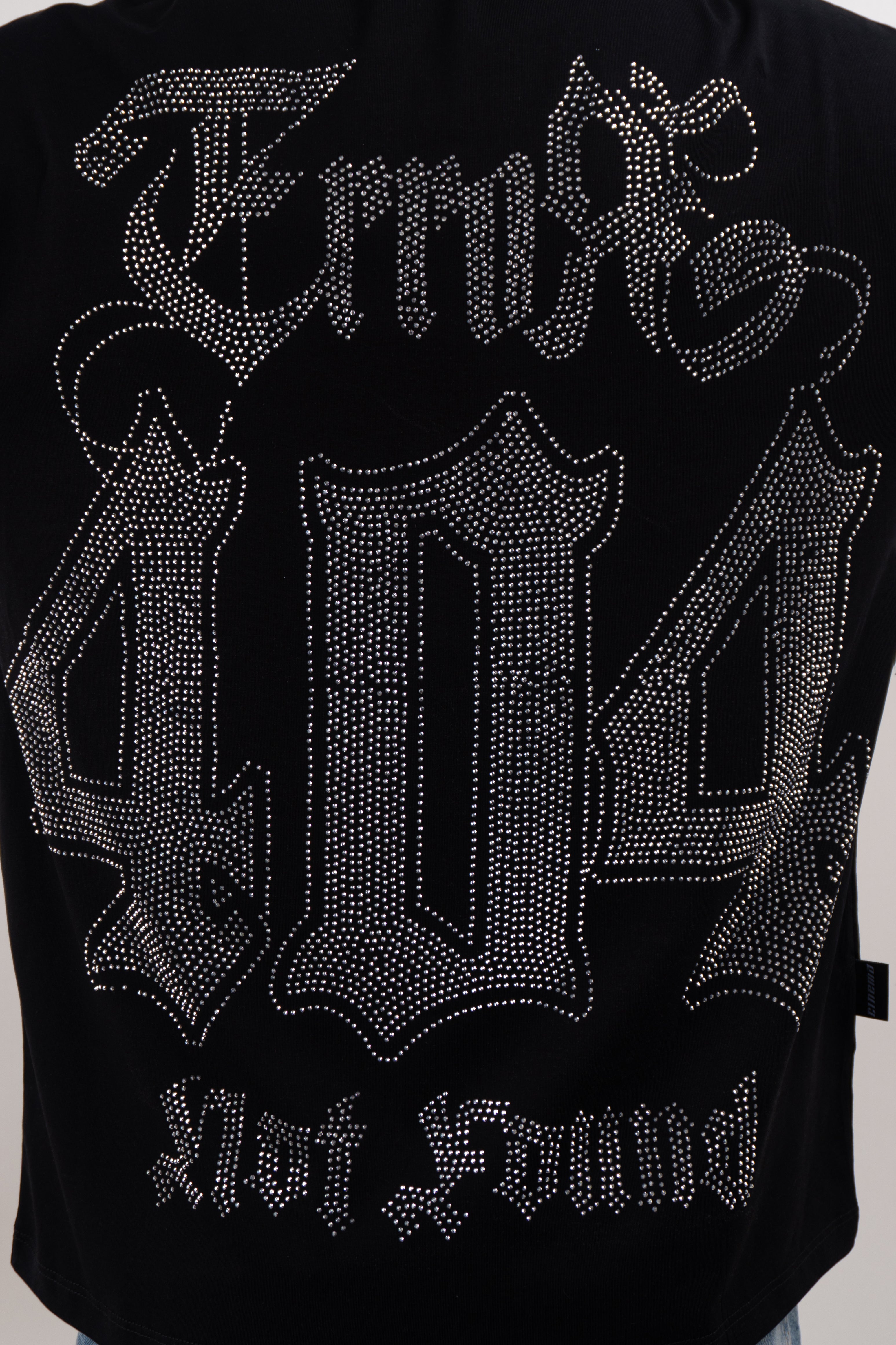 Camiseta over ERROR 404 piedra plateada