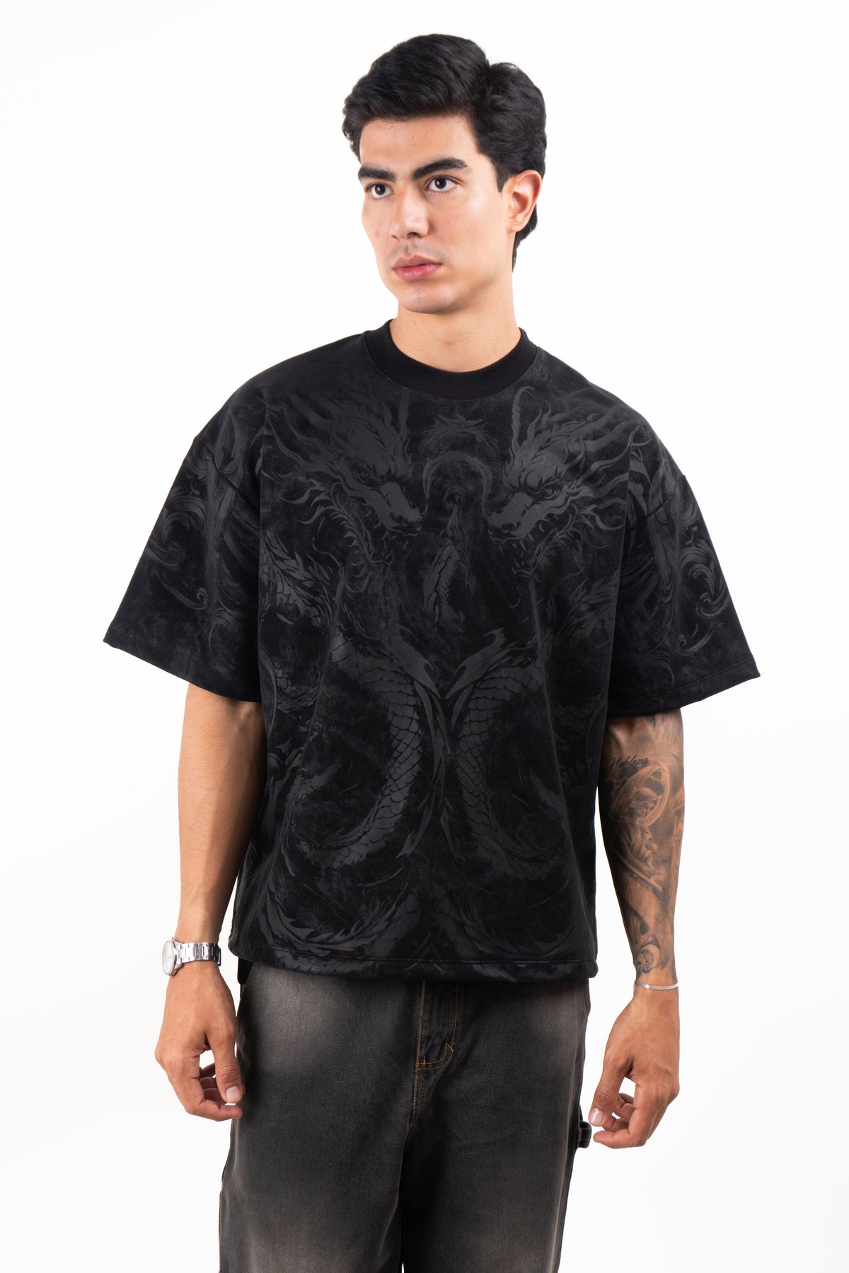Camiseta CUERINA BLACK DRAGON