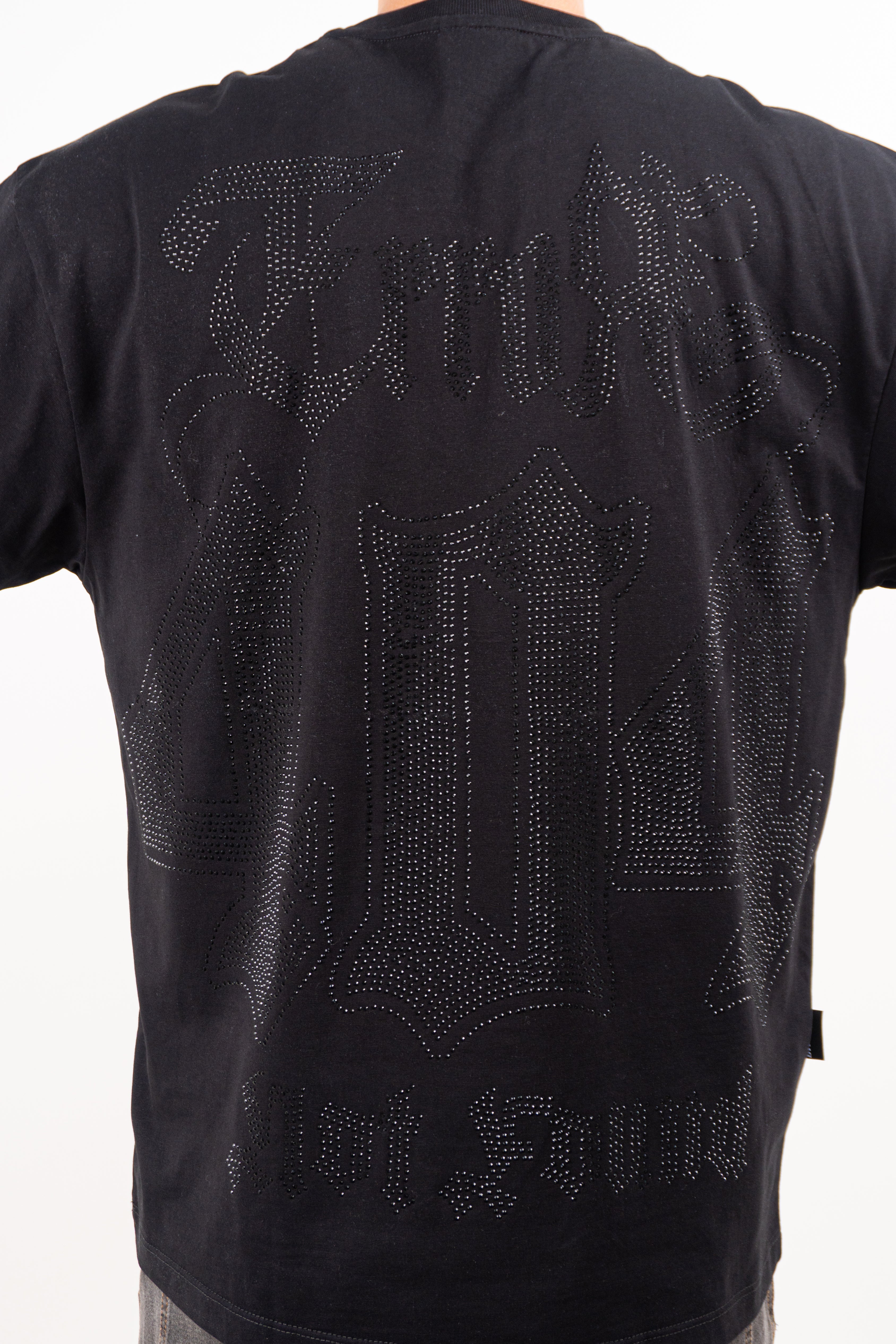 Camiseta over ERROR 404 piedra negra