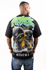 Camiseta over ATTACK