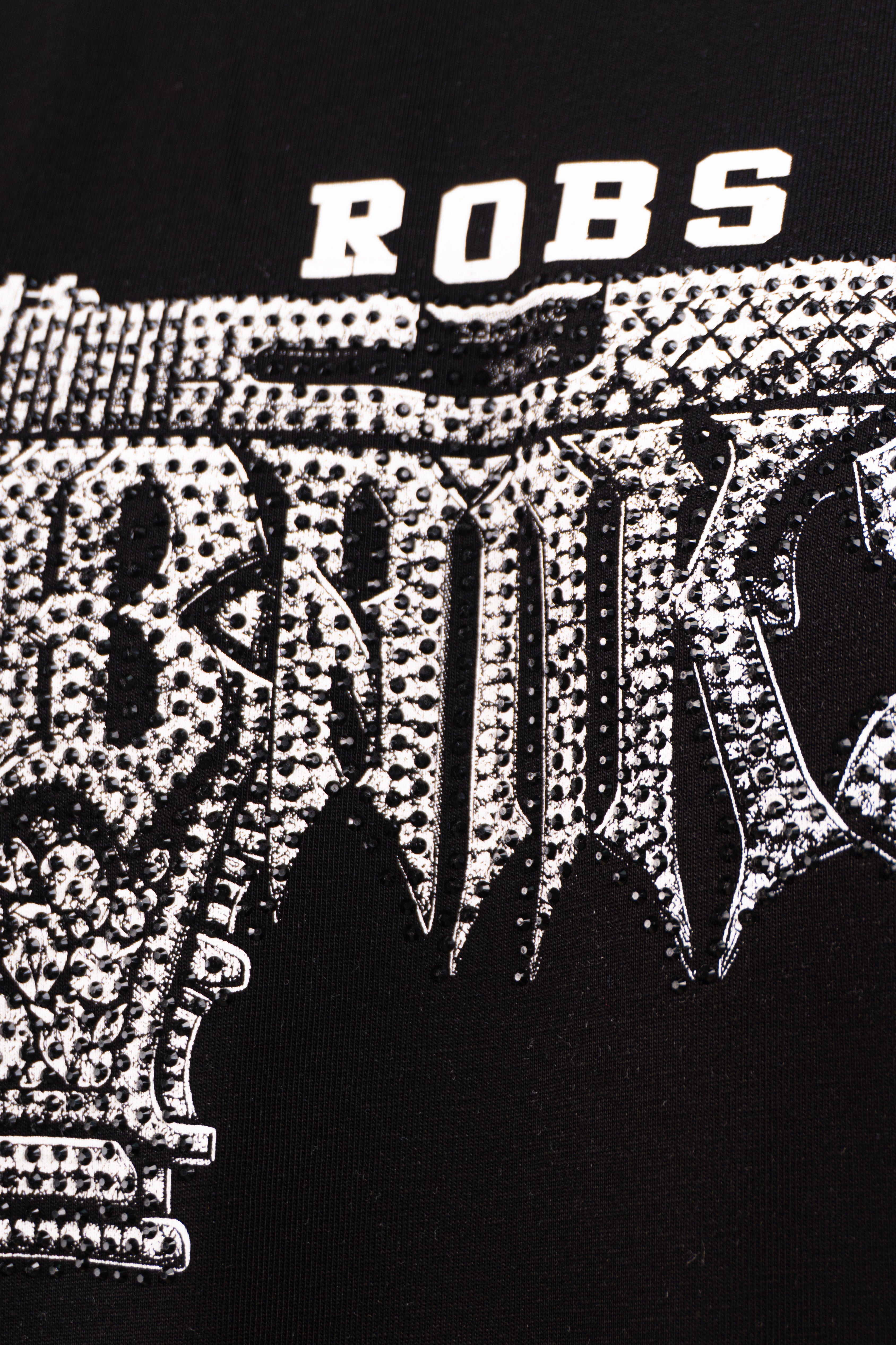 Camiseta over GANGSTA piedra negra