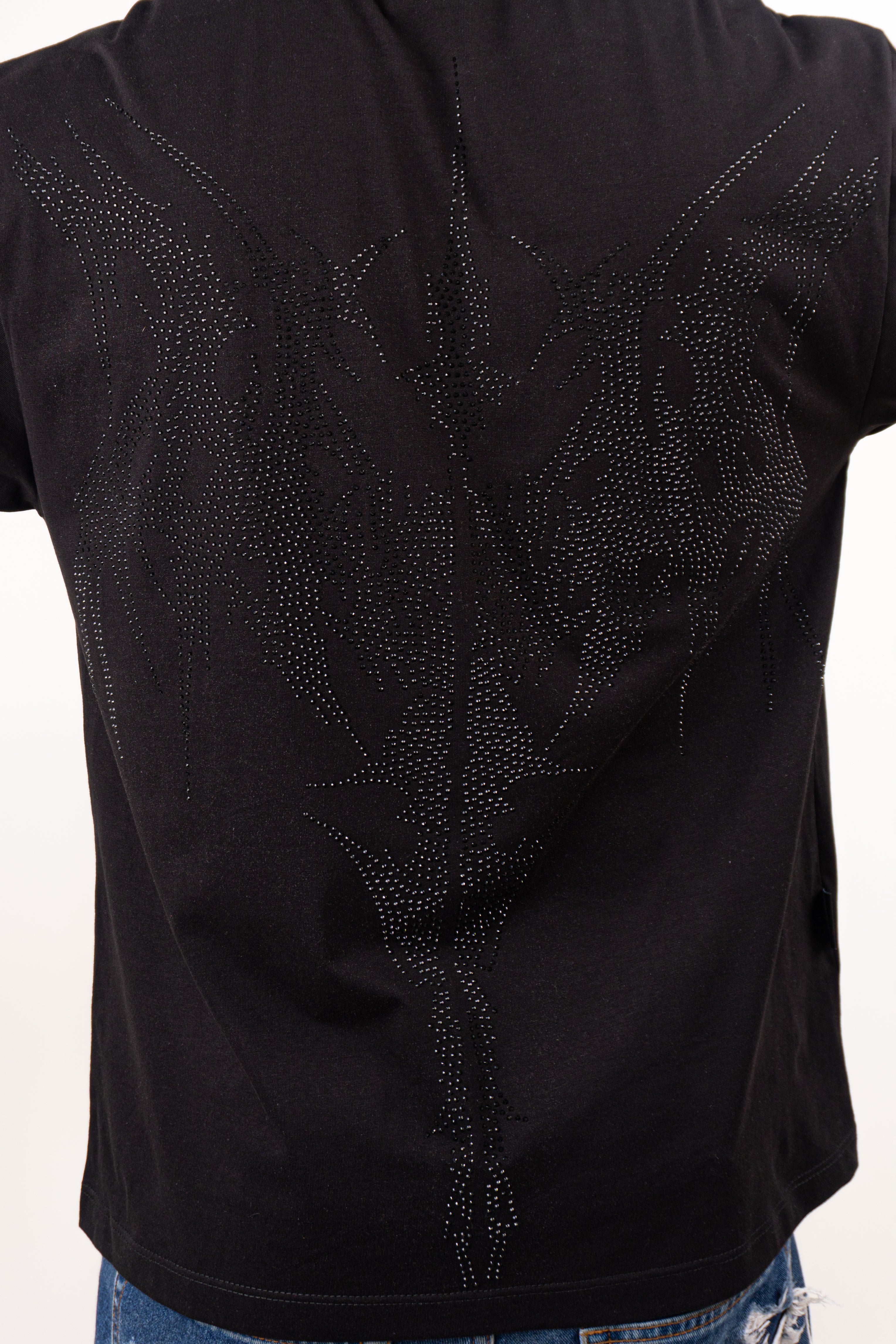 Camiseta over GANGSTA piedra negra