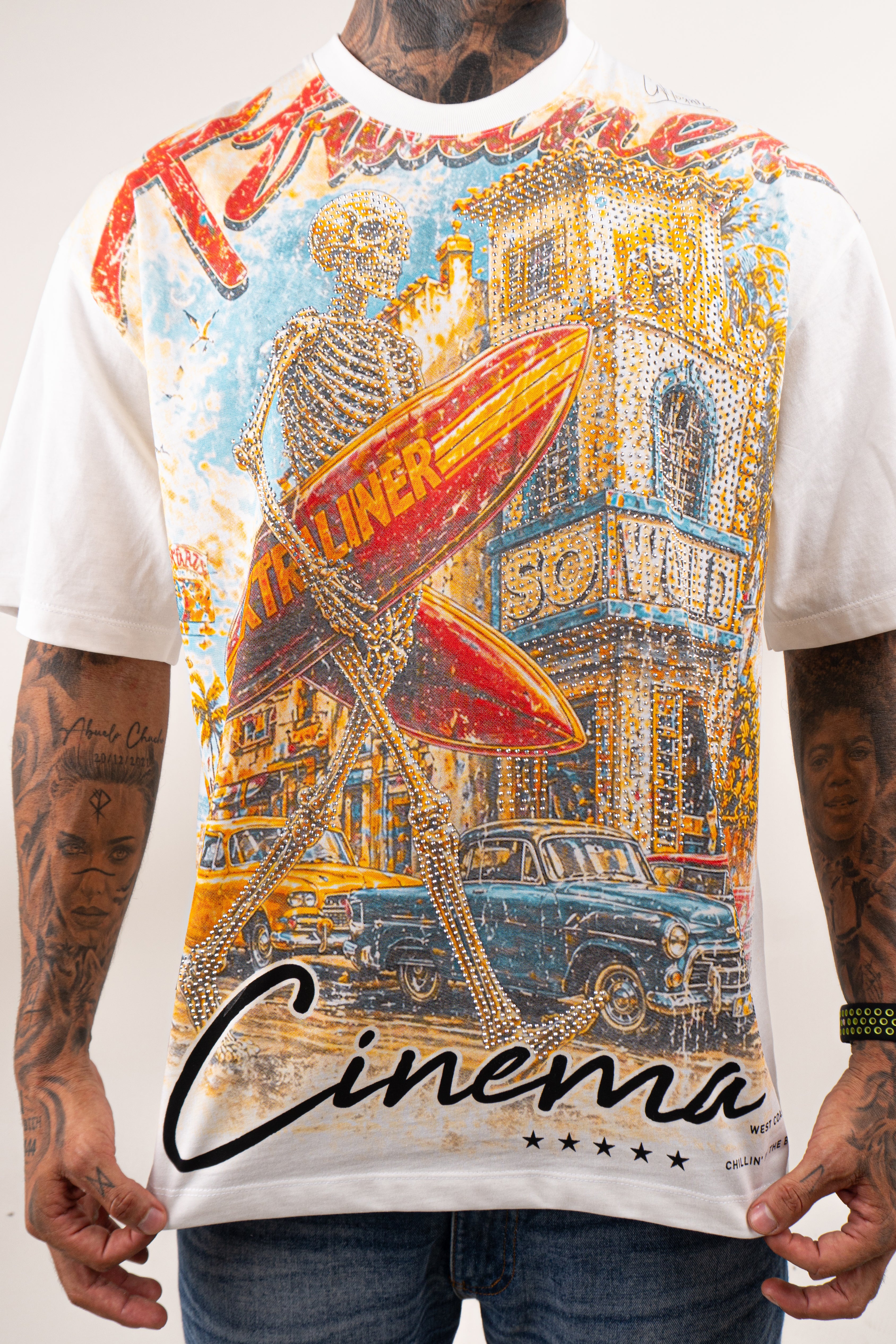 Camiseta over SUMER DEAD