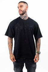 Camiseta over GOTHIC piedra negra