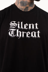 Camiseta over SILENT THREAT