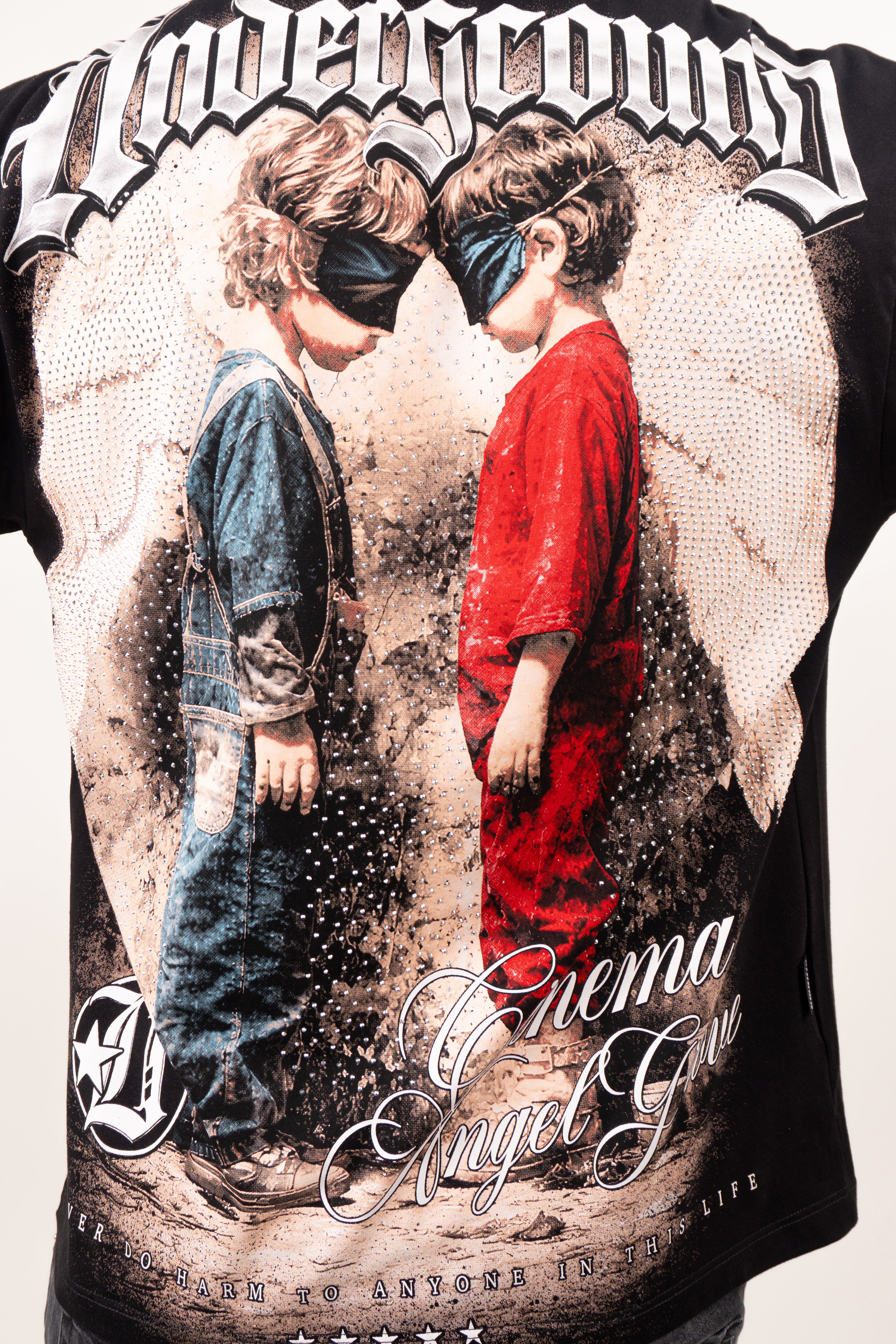 Camiseta over SILENT THREAT