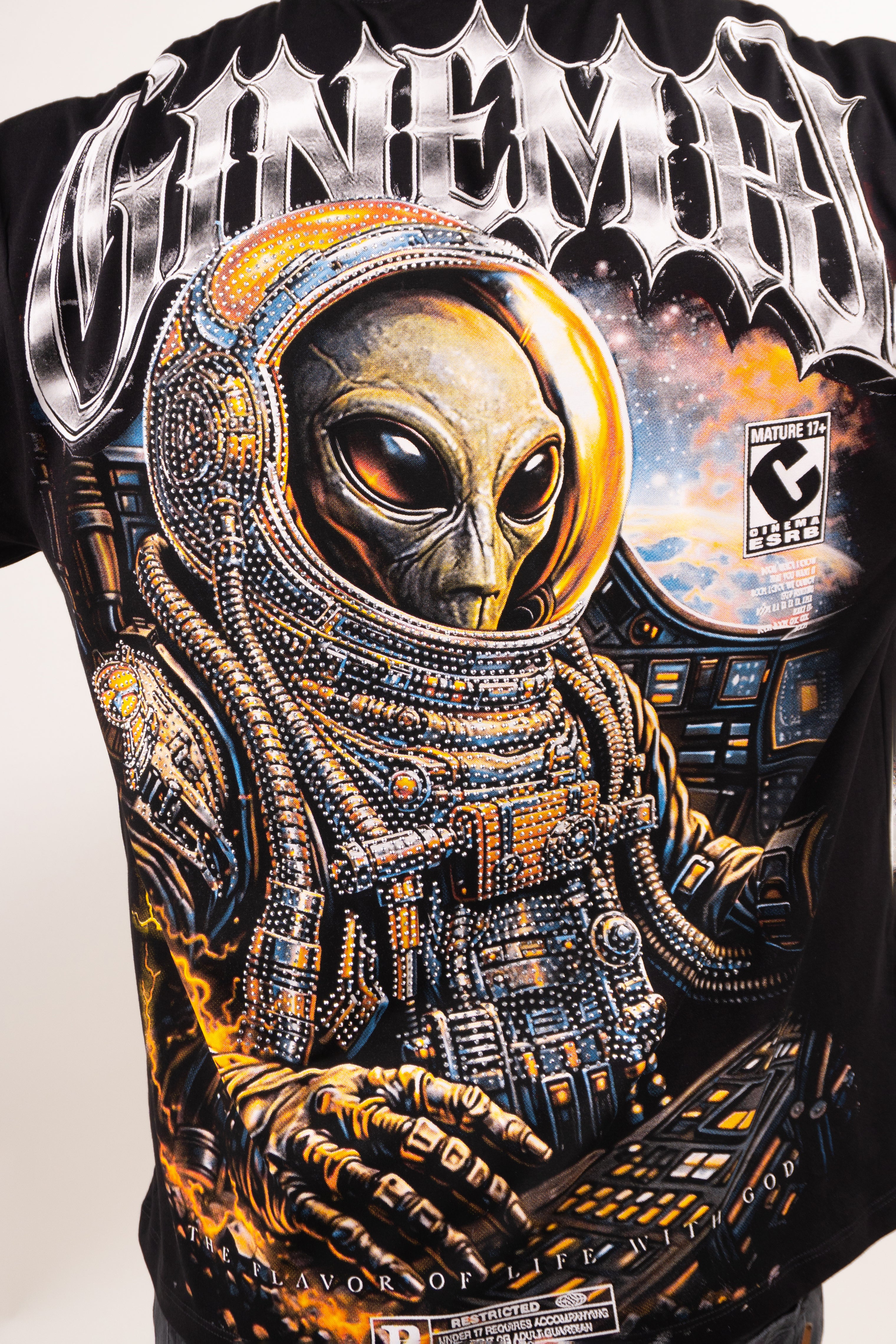 Camiseta over ALIEN ATAC