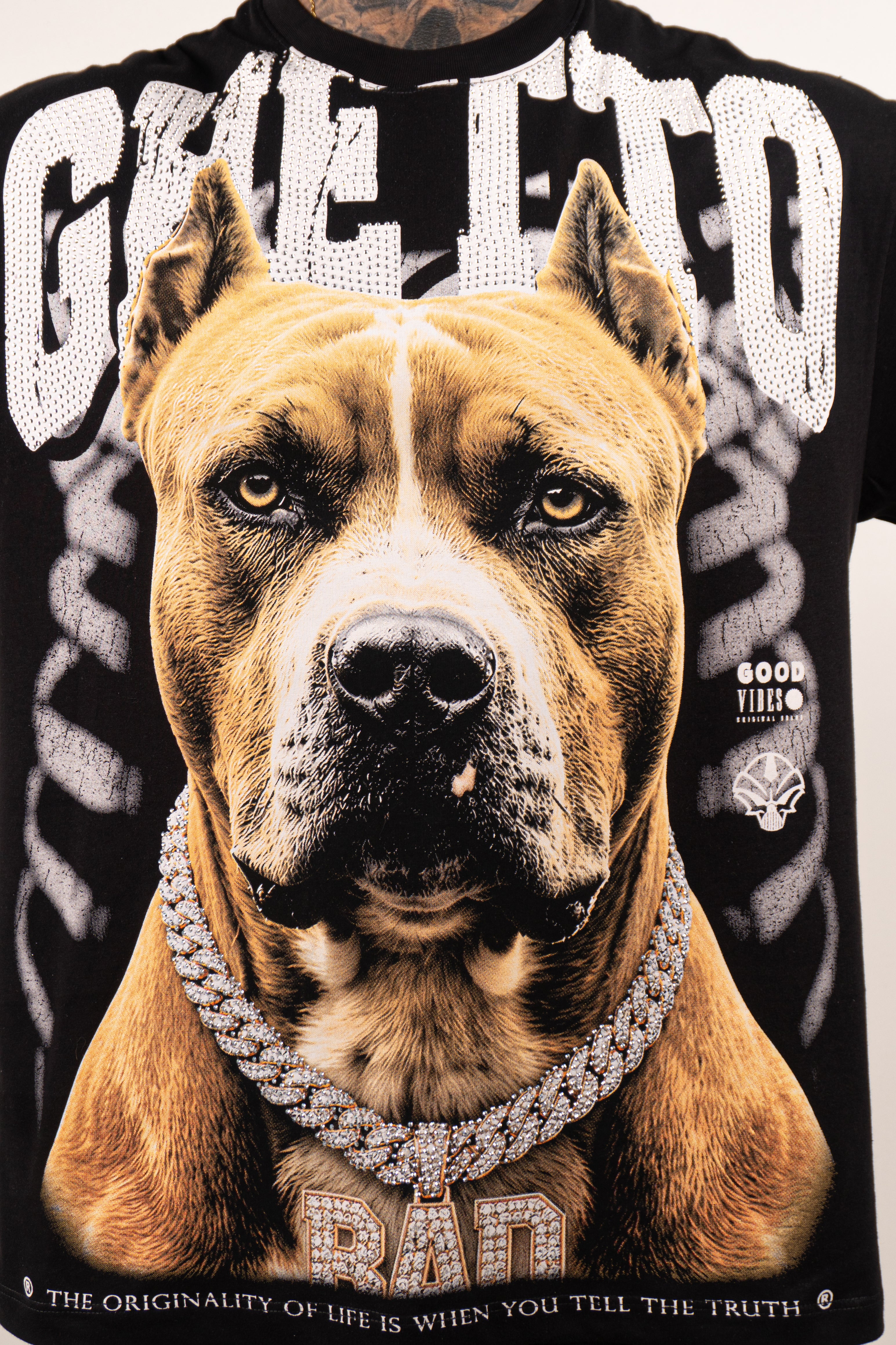 Camiseta over GHETTO