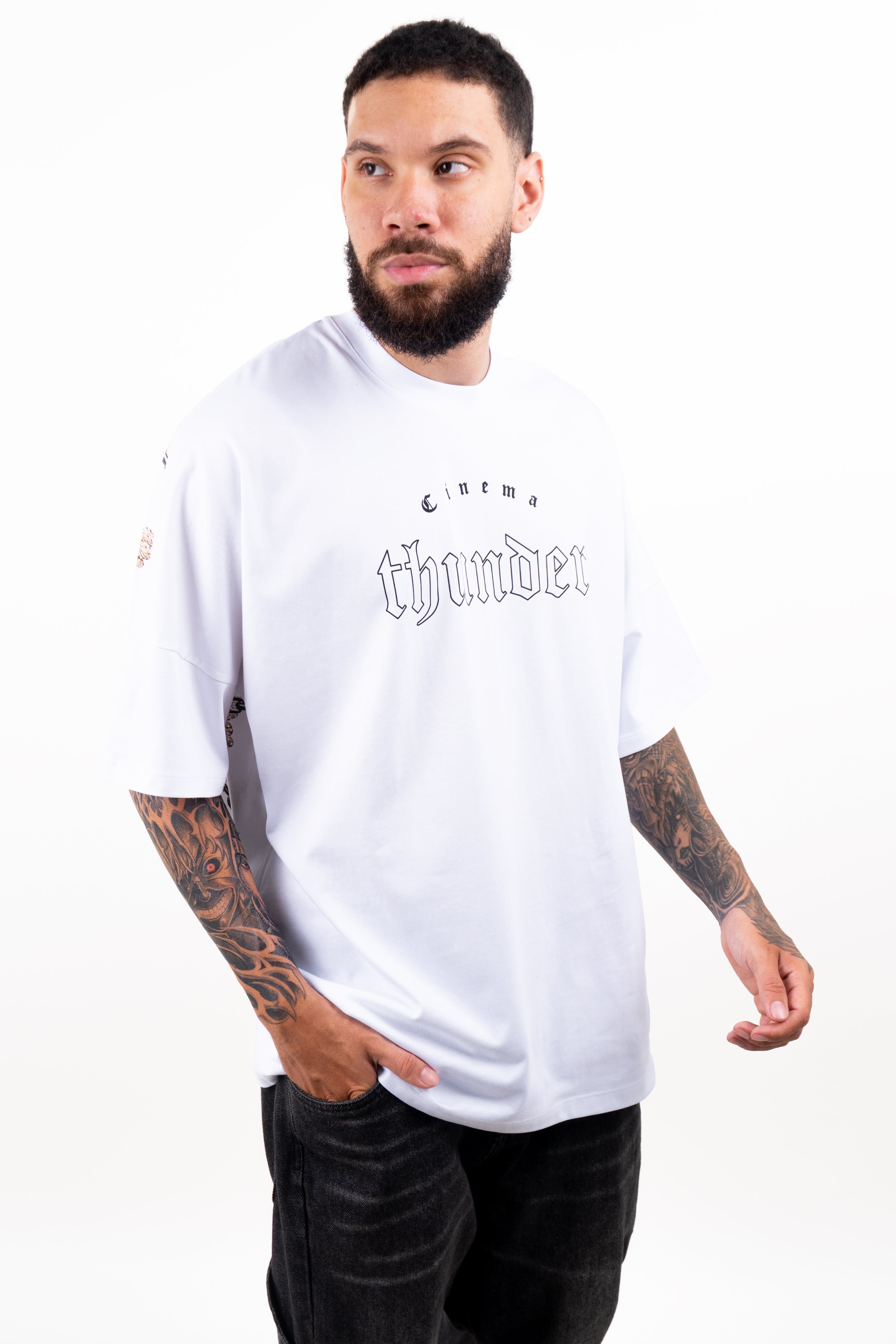 Camiseta over ANGEL CHAINS