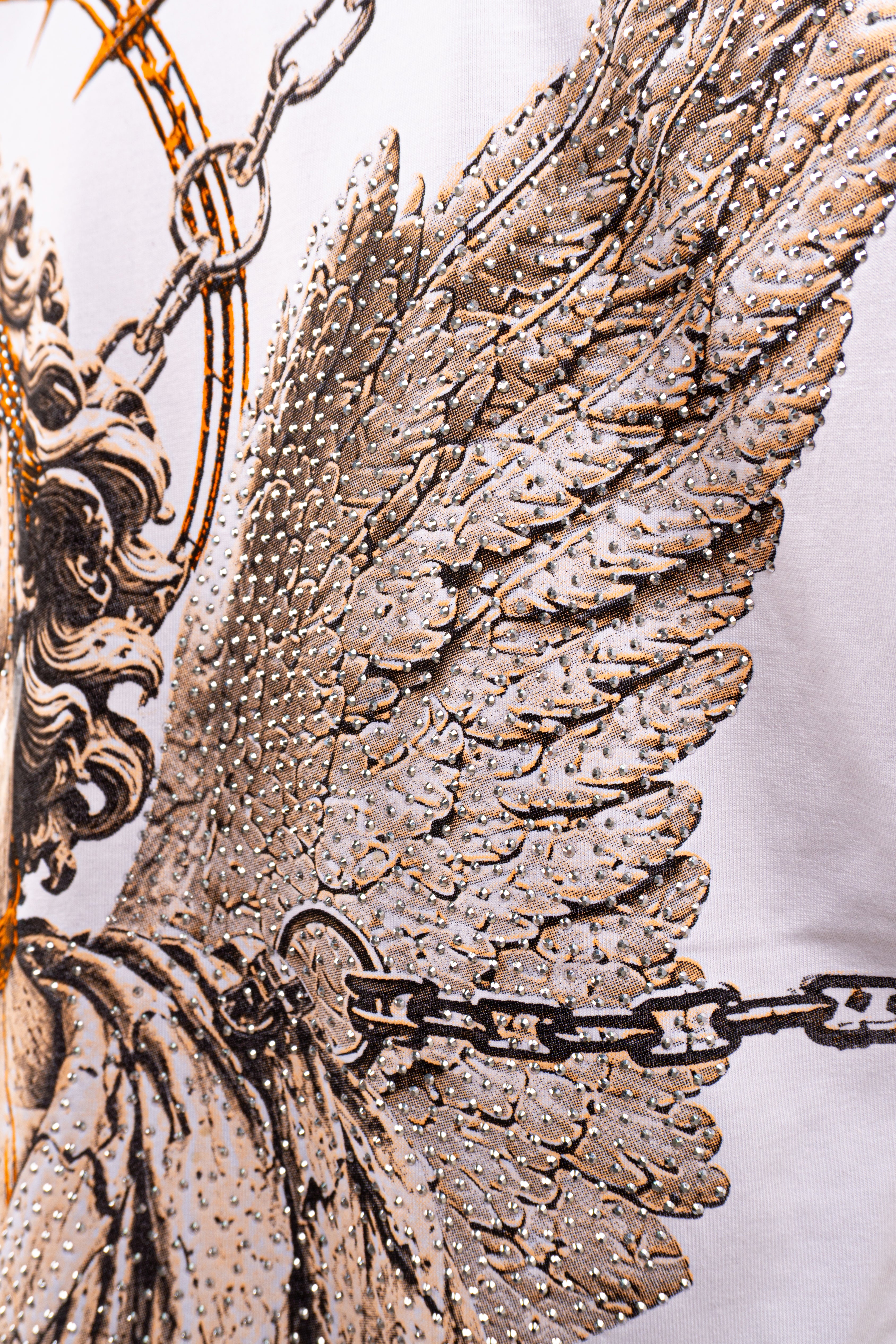 Camiseta over ANGEL CHAINS