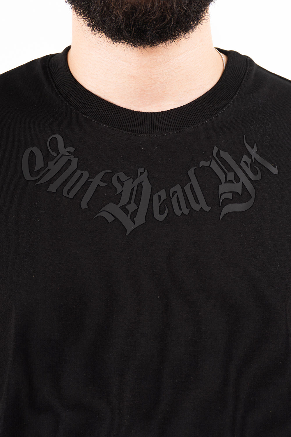 Camiseta básica NOT DEAD negra