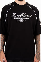Camiseta over ALPHA & OMEGA