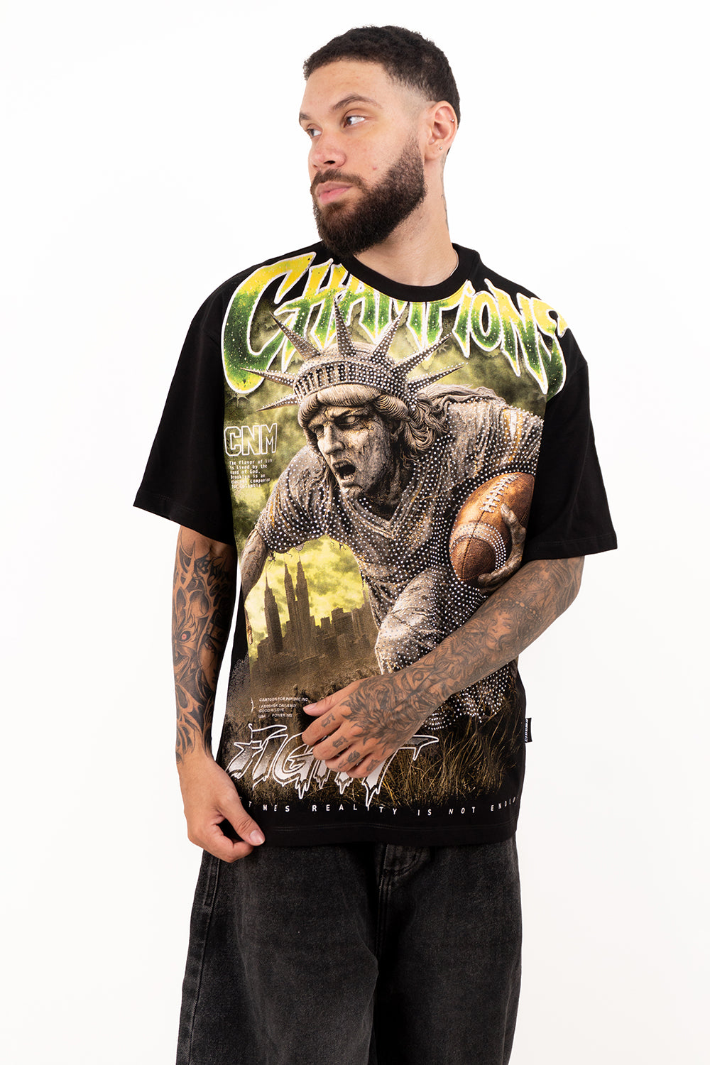 Camiseta over CHAMPIONS