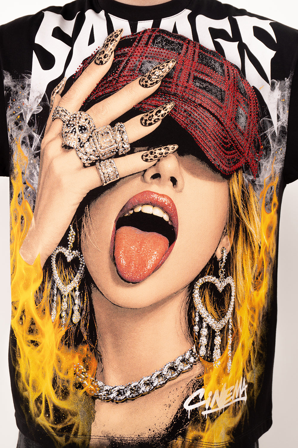 Camiseta over SAVAGE